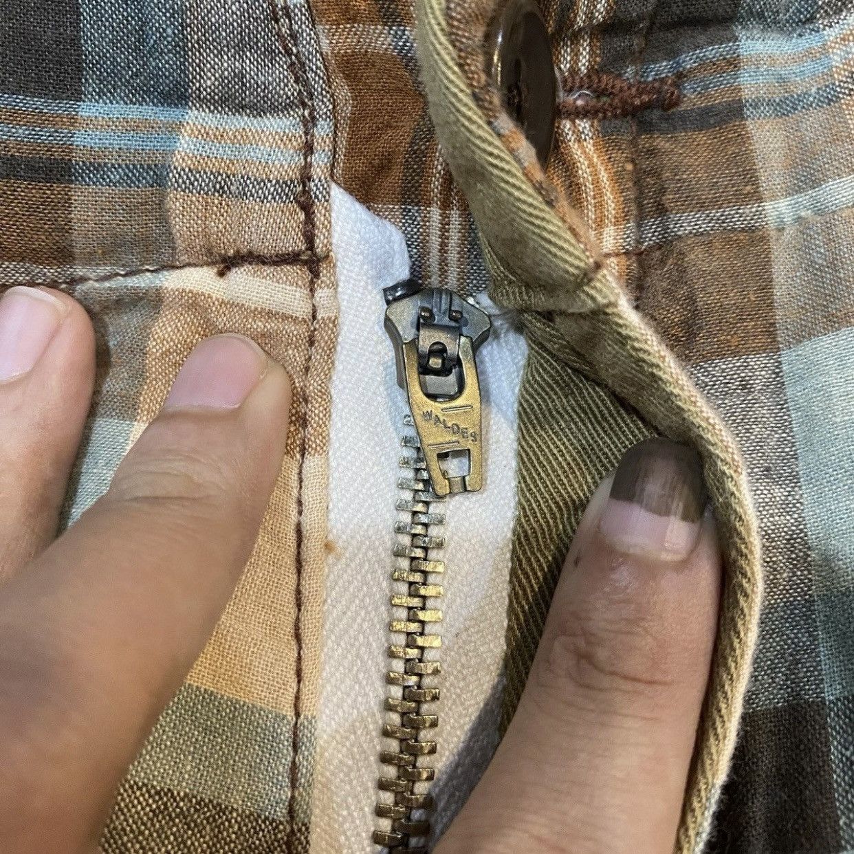 Kapital Kapital brown plaid shorts 28 Size US 28 / EU 44 - 11 Thumbnail