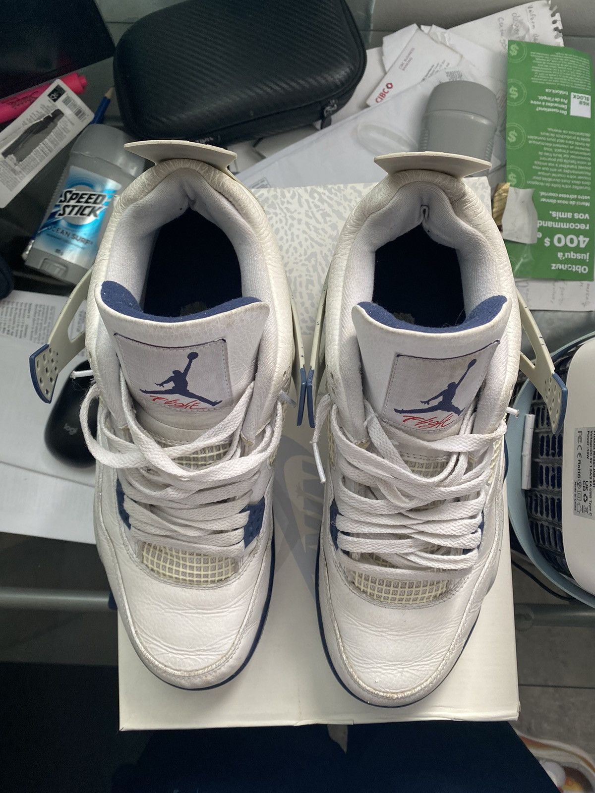 Jordan Brand × Nike Jordan 4 midnight navy Size US 11 / EU 44 - 1 Thumbnail