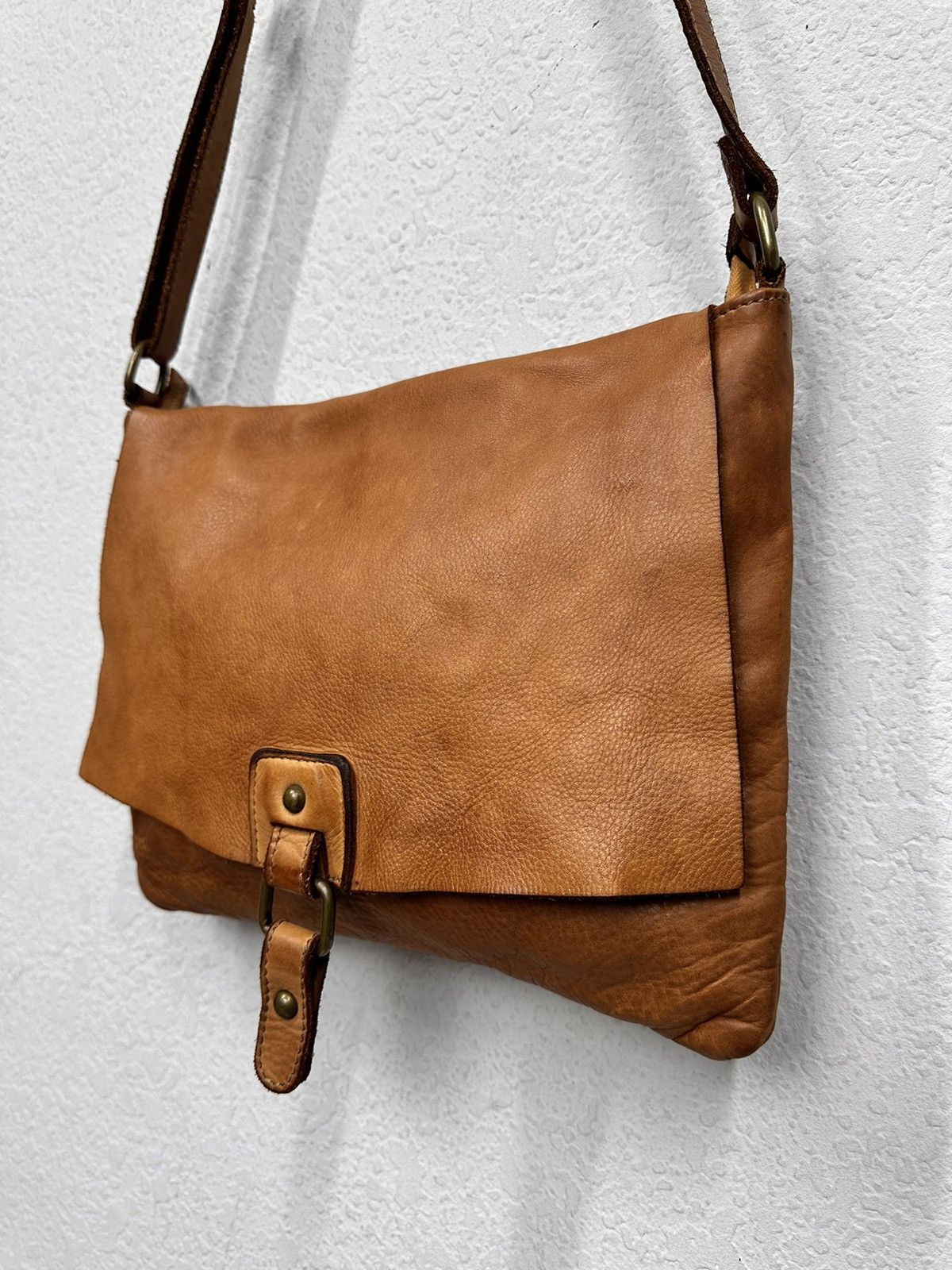 Diesel Vintage AS 98 Metal Zip Design Leather Bag Dolce Gabbana GOA Size ONE SIZE - 3 Thumbnail