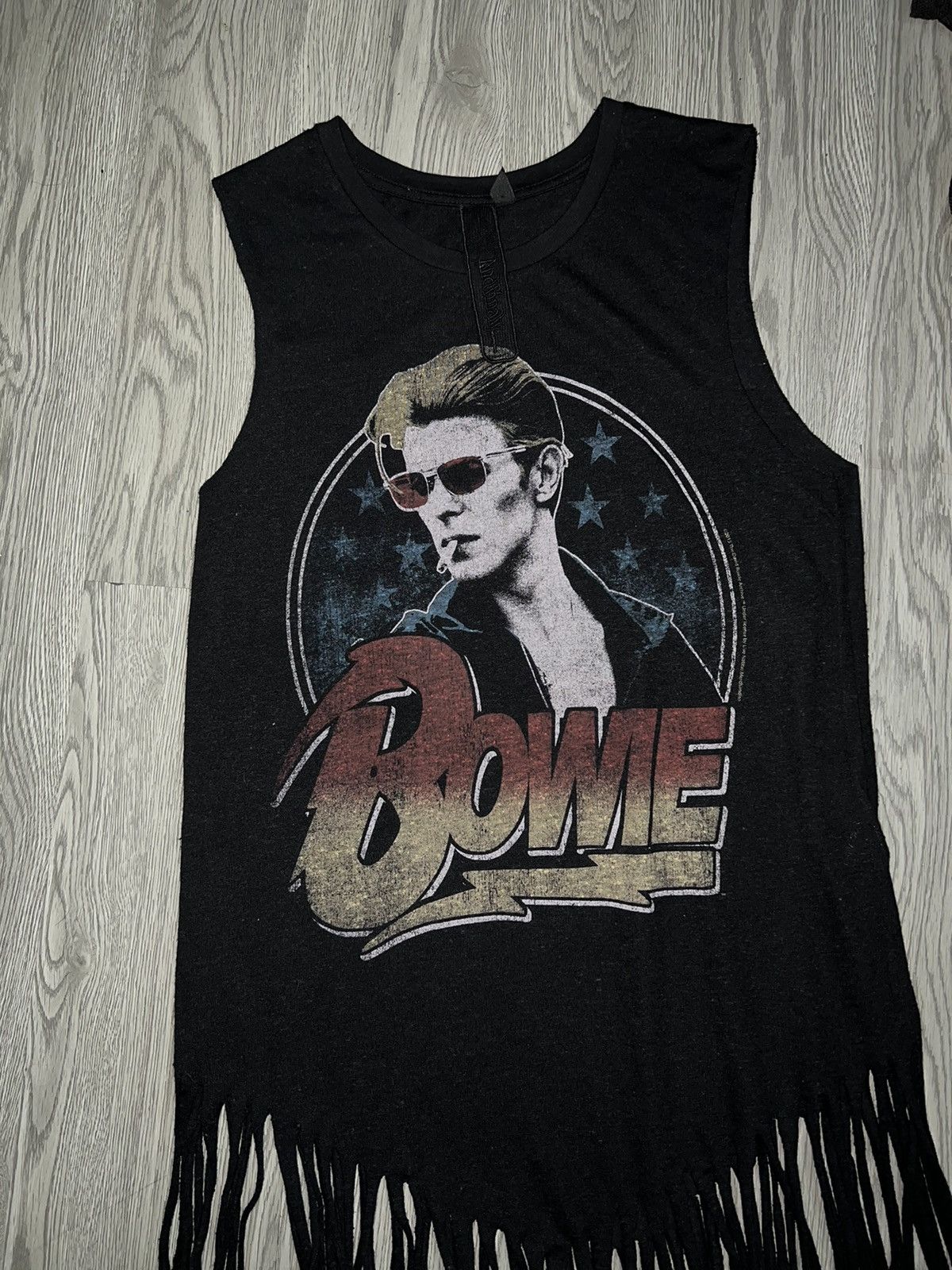 Le Grande Bleu (L.G.B.) David Bowie tank top 🖤 Size S / US 4 / IT 40 - 6 Thumbnail
