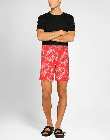 o1mle0424 Bermuda Shorts in Red