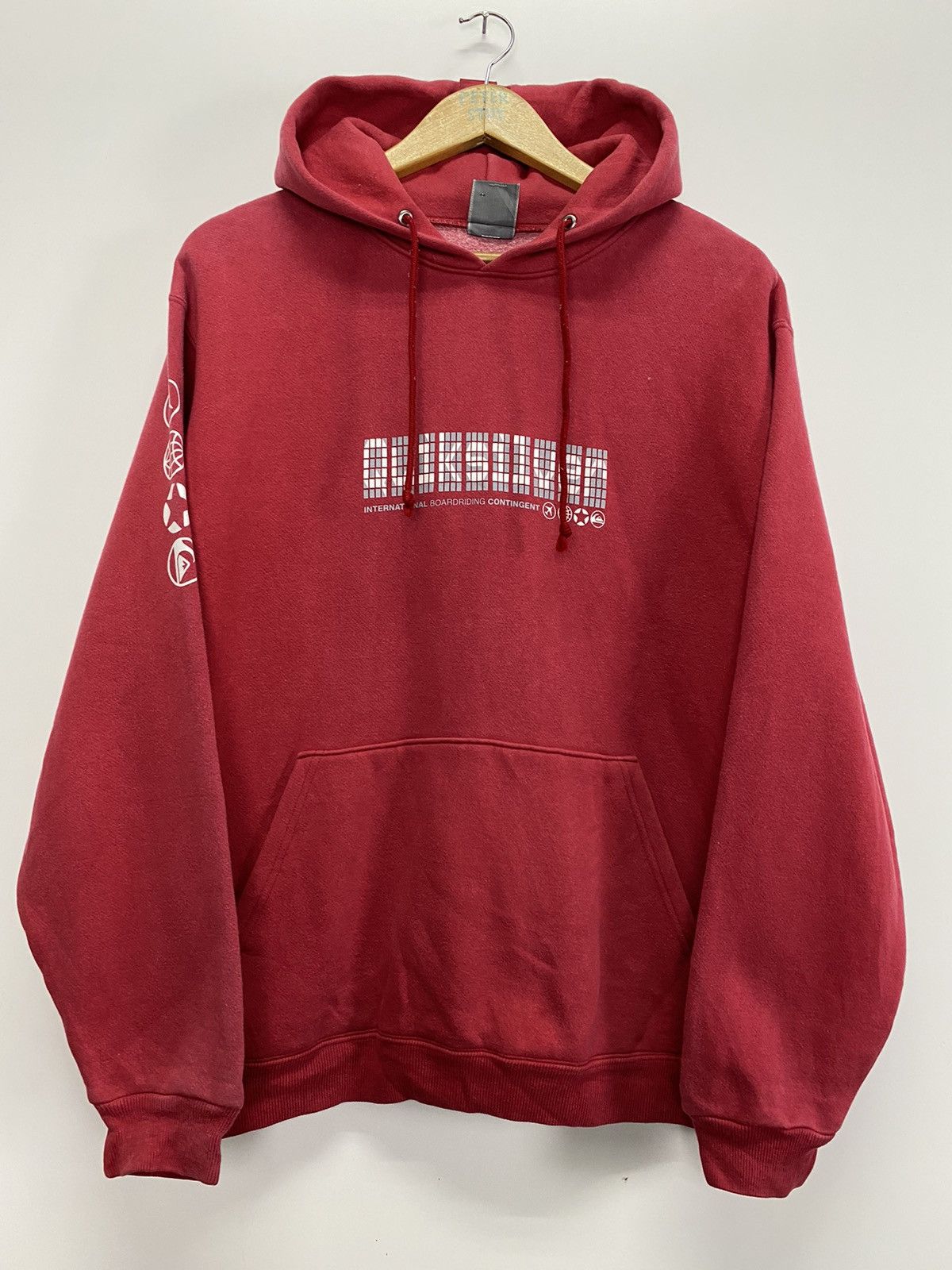 Quiksilver Vintage Quiksilver surfing Hoodies Size US M / EU 48-50 / 2 - 9 Thumbnail