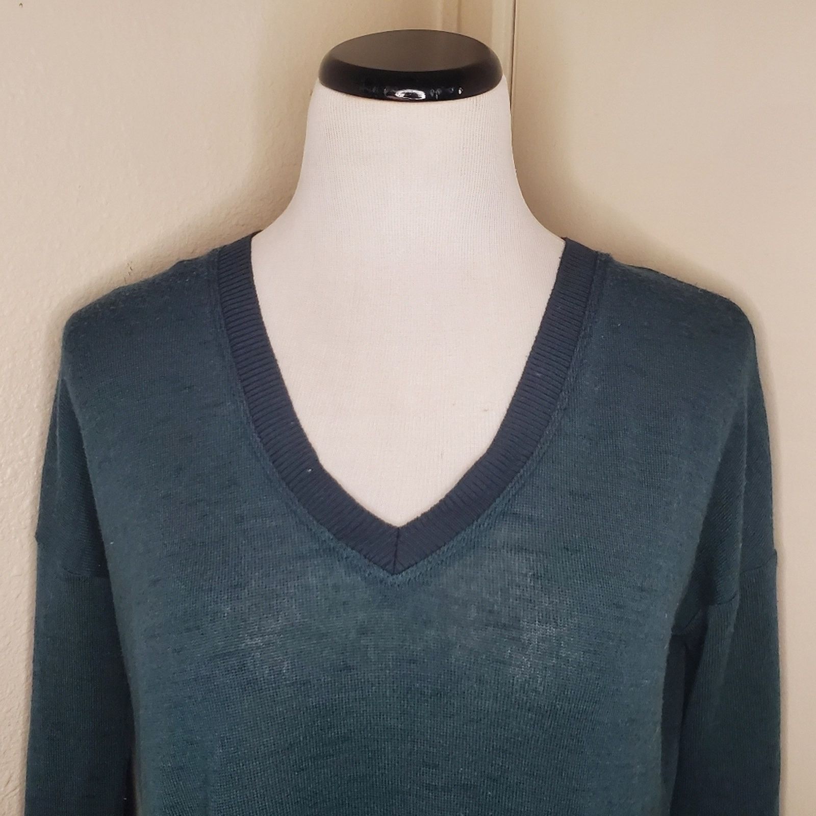 Aritzia Aritzia Sherbrooke Teal Sweater XS Size XS / US 0-2 / IT 36-38 - 5 Thumbnail