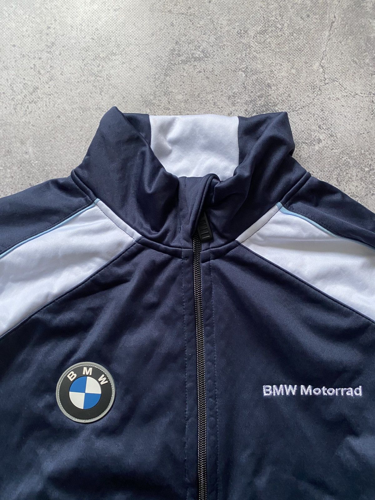 BMW BMW Motorrad Official Track Jacket Blue Racing Motorsport Size US M / EU 48-50 / 2 - 2 Thumbnail