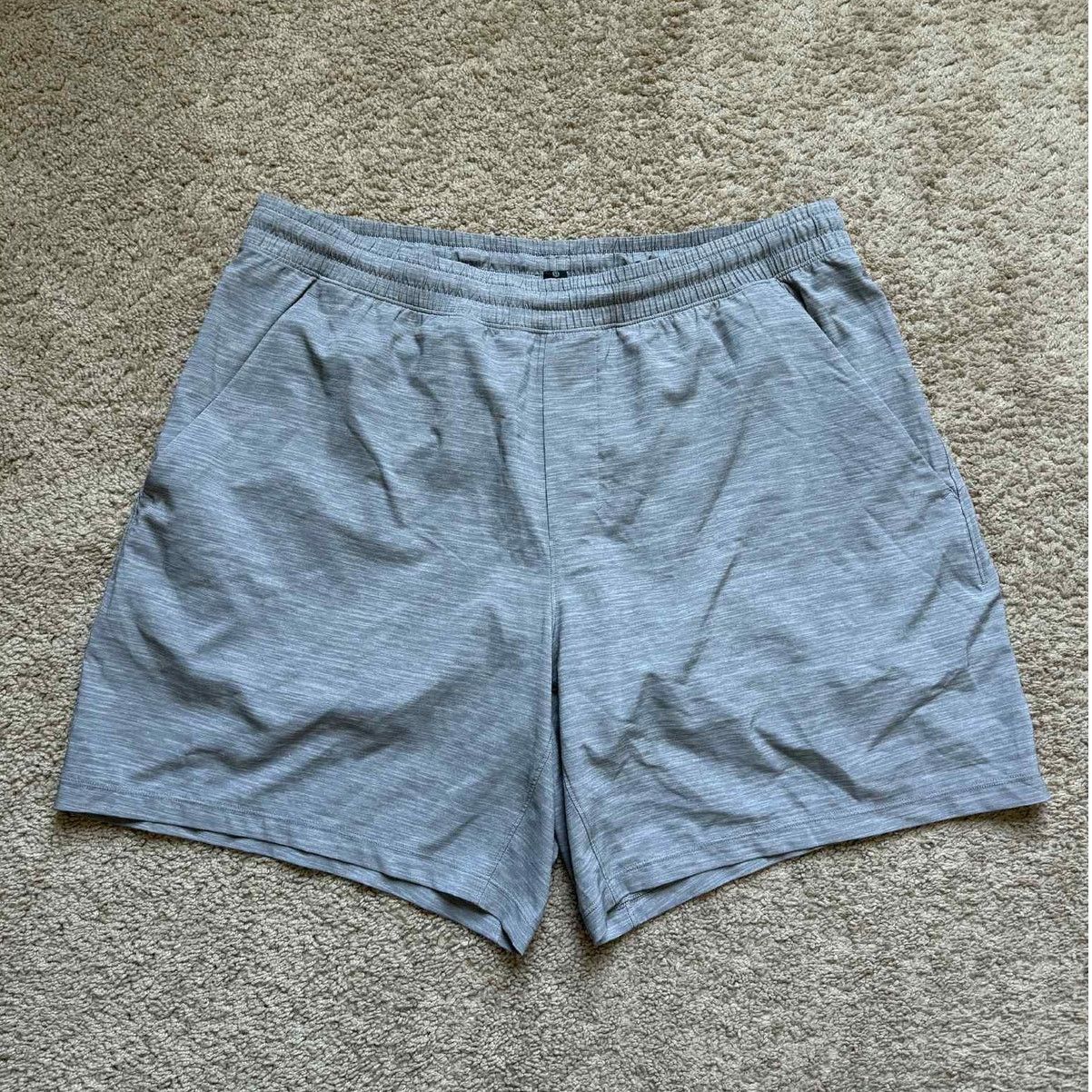 Lululemon Lululemon Pace Breaker Training Short 7” Lined Slate XL Size US 40 / EU 56 - 1 Thumbnail