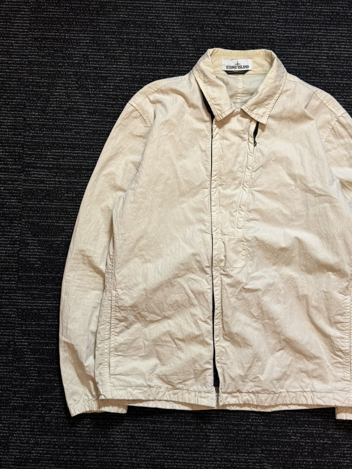 Stone Island Stone Island Side Zip Overshirt Size US M / EU 48-50 / 2 - 2 Thumbnail