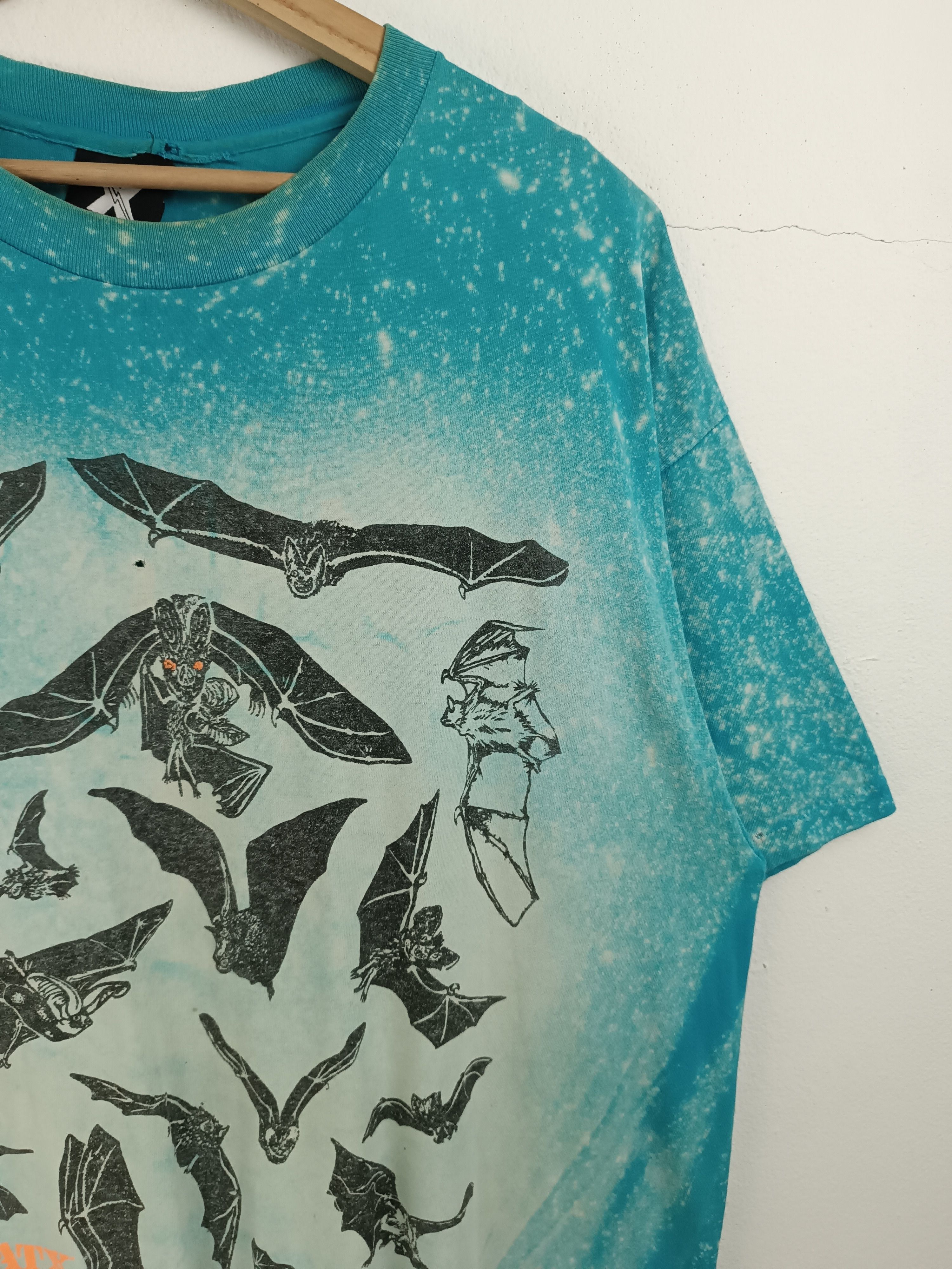 Other THRASHED FADED VINTAGE 90'S XSTATX BAT FAM VAMPIRE VERY RARE Size US XL / EU 56 / 4 - 6 Thumbnail
