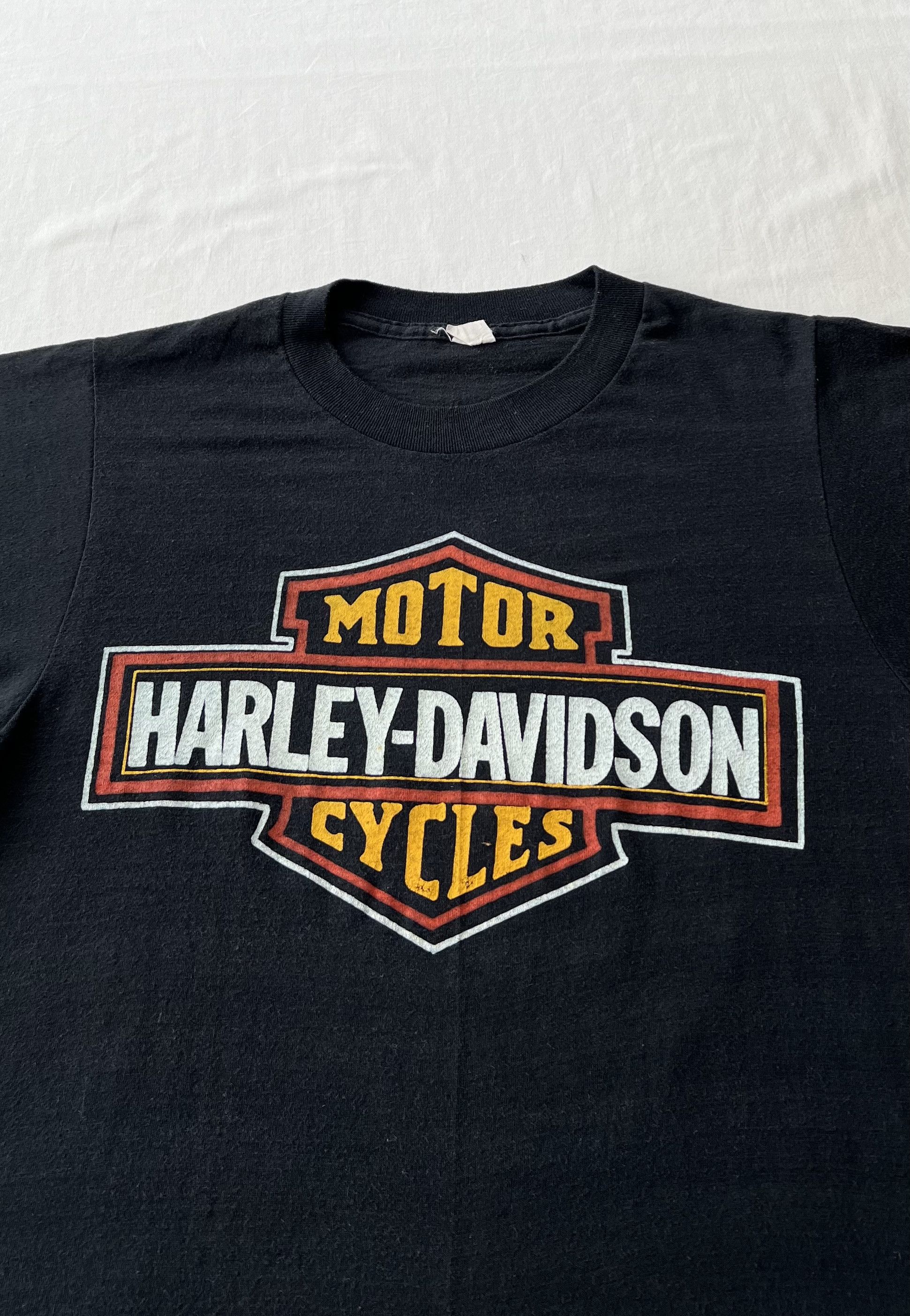Harley Davidson Vintage 70s 80s Harley Davidson Oshkosh Wisconsin USA Tshirt Size US S / EU 44-46 / 1 - 5 Thumbnail