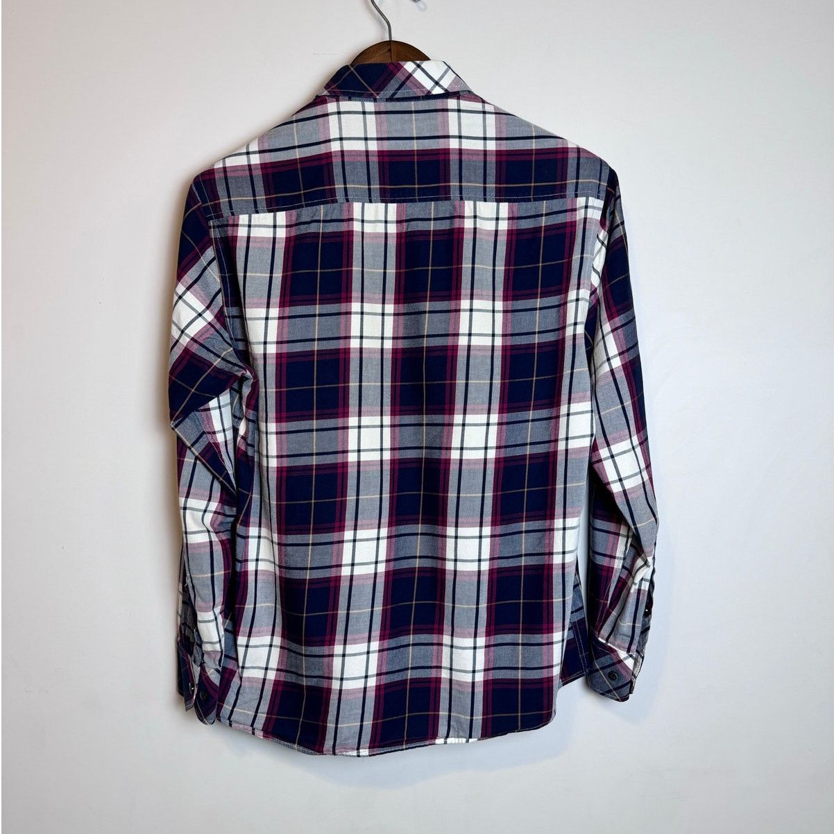 Playboy Playboy Blue Plaid Button Down Shirt - Size M Size US M / EU 48-50 / 2 - 3 Thumbnail