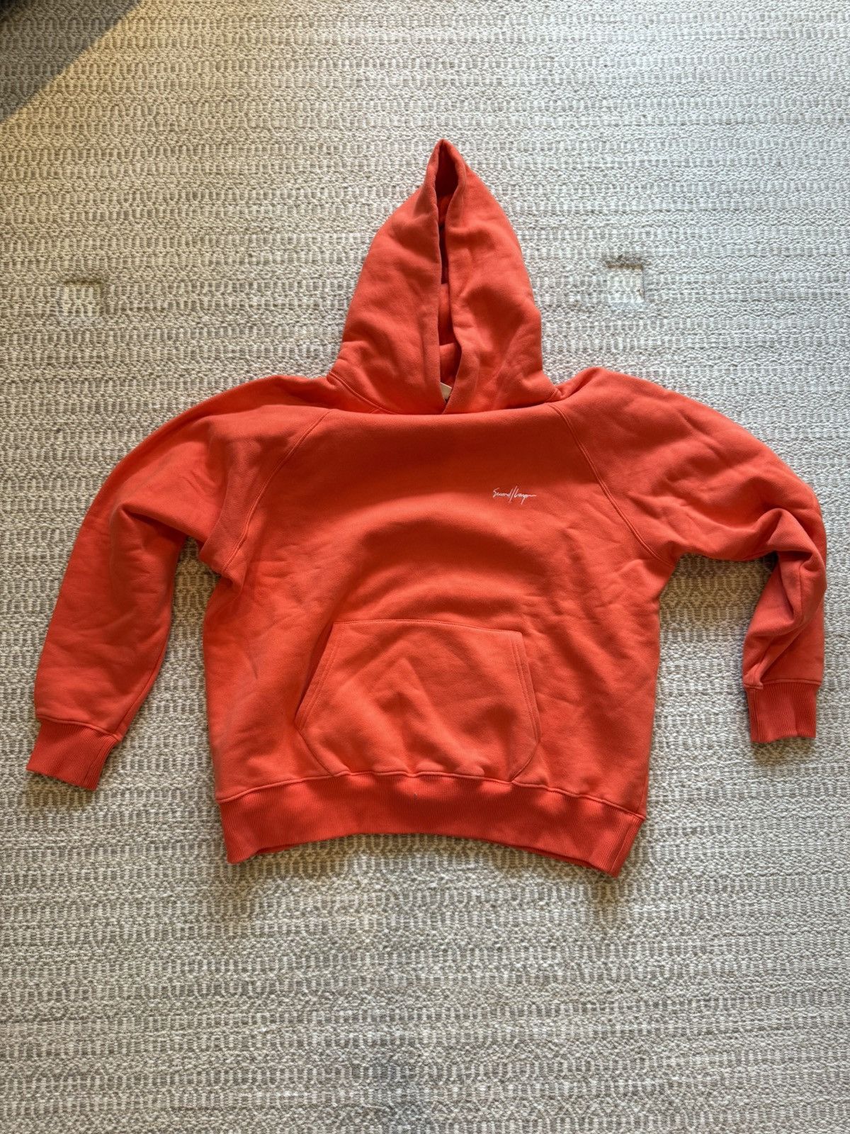 Second/Layer Second/Layer Orange “Logo” Sweatshirt Hoodie Size US L / EU 52-54 / 3 - 1 Thumbnail