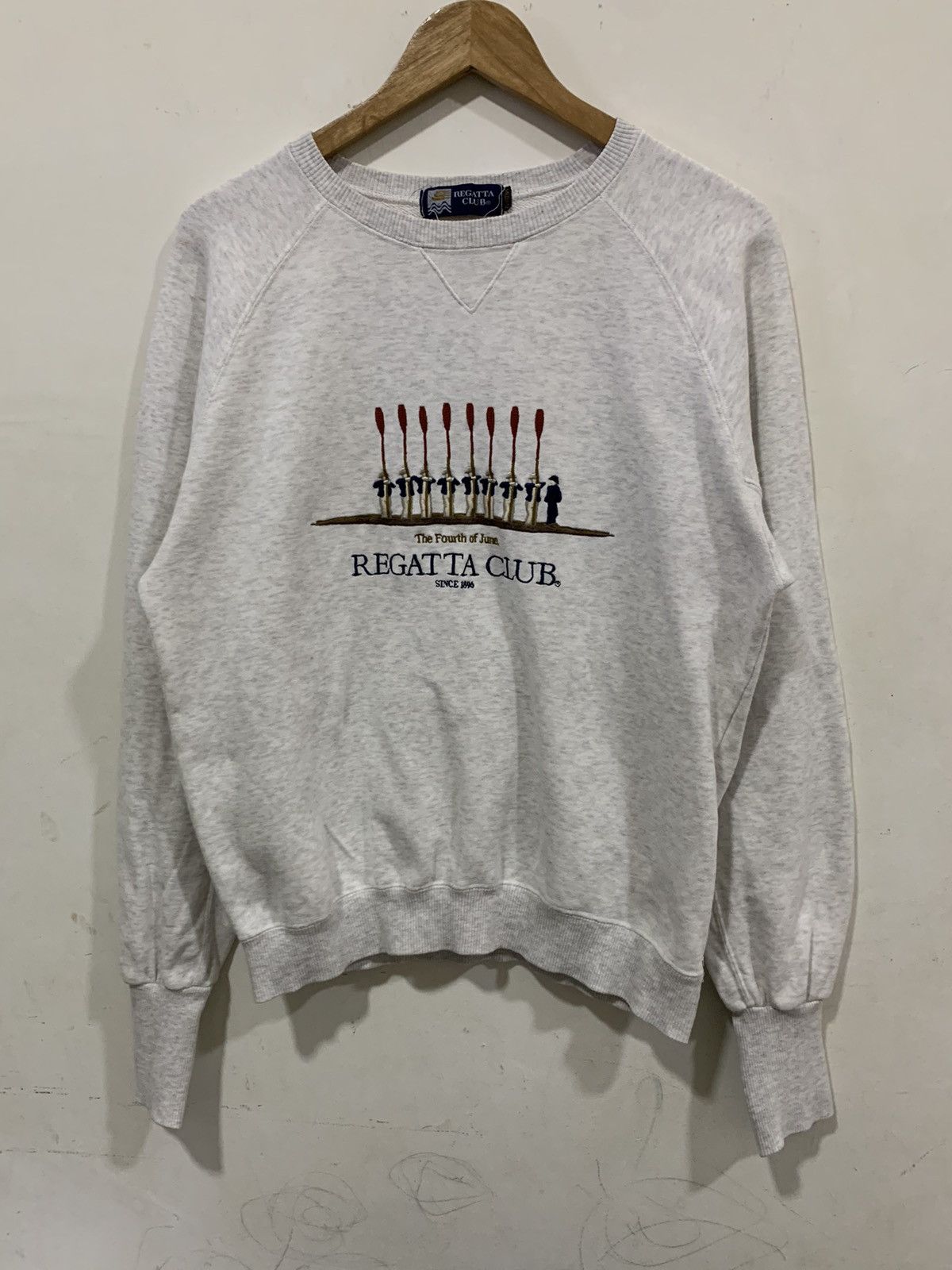 Japanese Brand Vintage Regatta Club Crewneck Sweatshirt Size US M / EU 48-50 / 2 - 1 Thumbnail