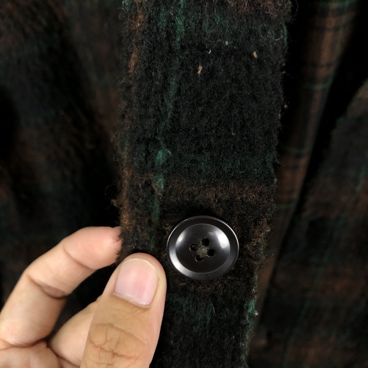 Flannel 🔥VINTAGE WOOL FLANNEL JACKET TARTAN DESIGN NIKO AND.. JAPAN Size US M / EU 48-50 / 2 - 12 Thumbnail