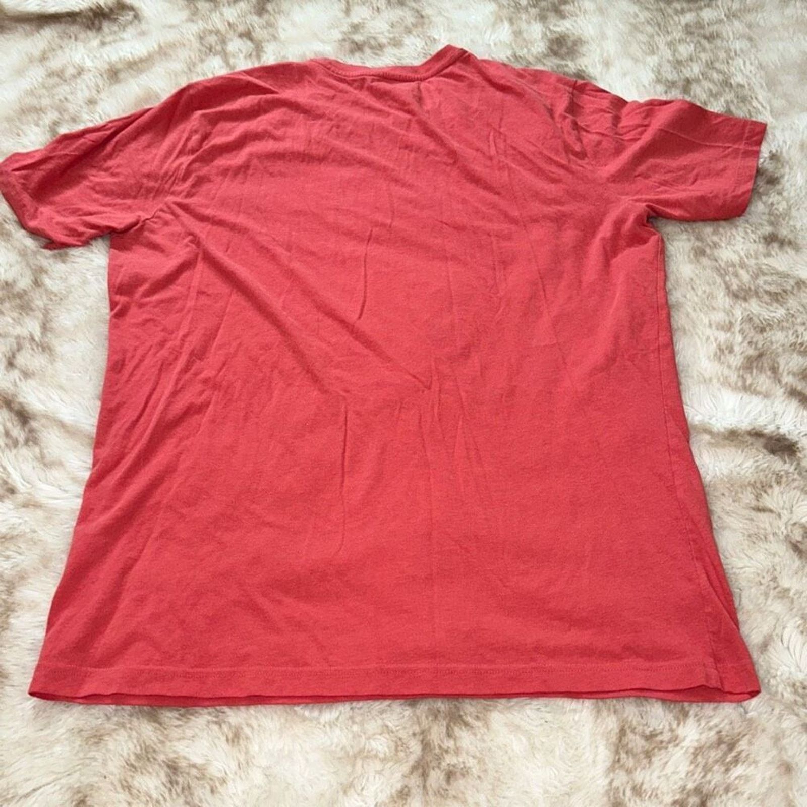 Banana Republic Banana Republic Relaxed Red Crewneck T-Shirt | Sz XL Tall Size US XL / EU 56 / 4 - 4 Thumbnail