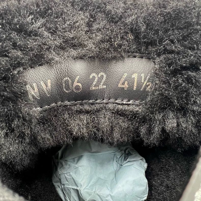 Dior Dior Black Furry Explorer Short Boots-2505 Size US 8.5 / EU 41-42 - 4 Thumbnail