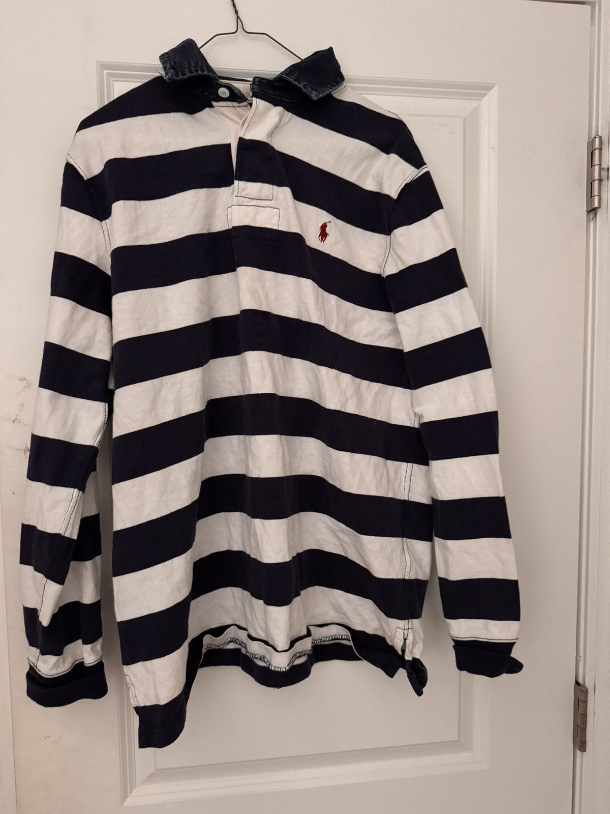 Polo Ralph Lauren KANYE INSPIRED LONG SLEEVE POLO BUTTON UP Size US L / EU 52-54 / 3 - 1 Preview
