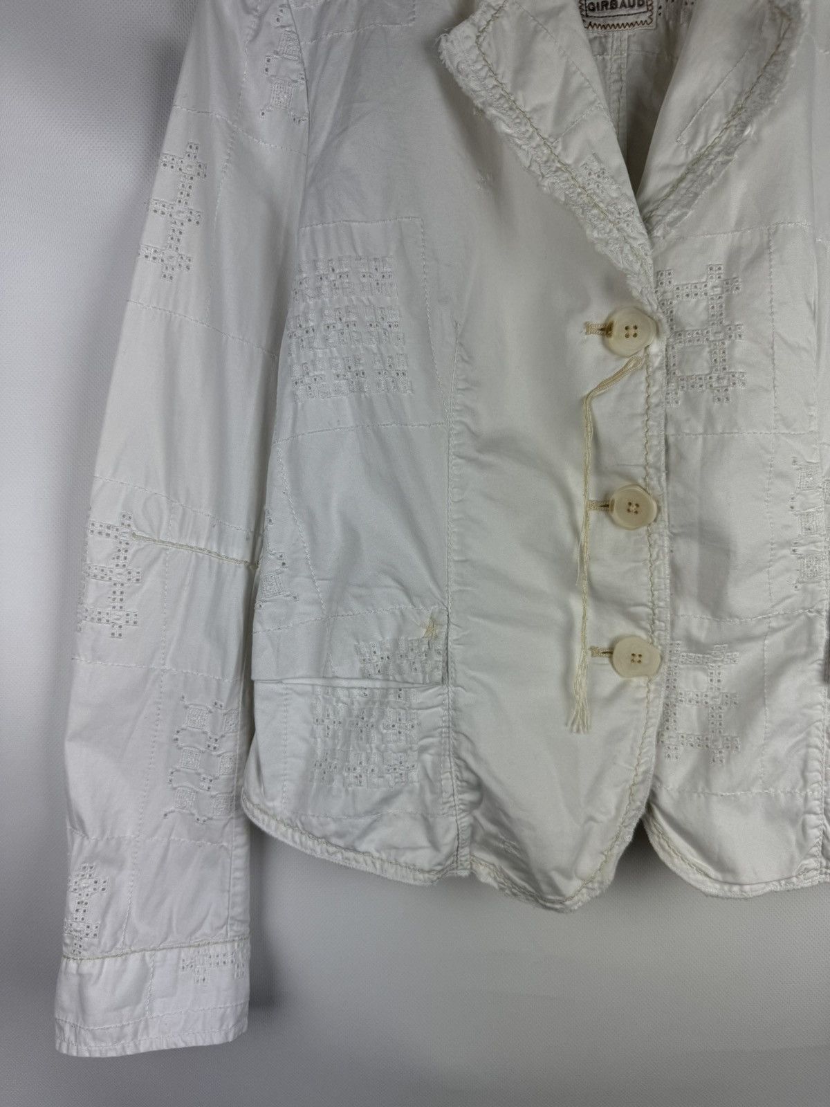 Marithe + Francois Girbaud Marithe Francois Girbaud Vintage Avant-Garde Blazer Jacket Size L / US 10 / IT 46 - 7 Thumbnail