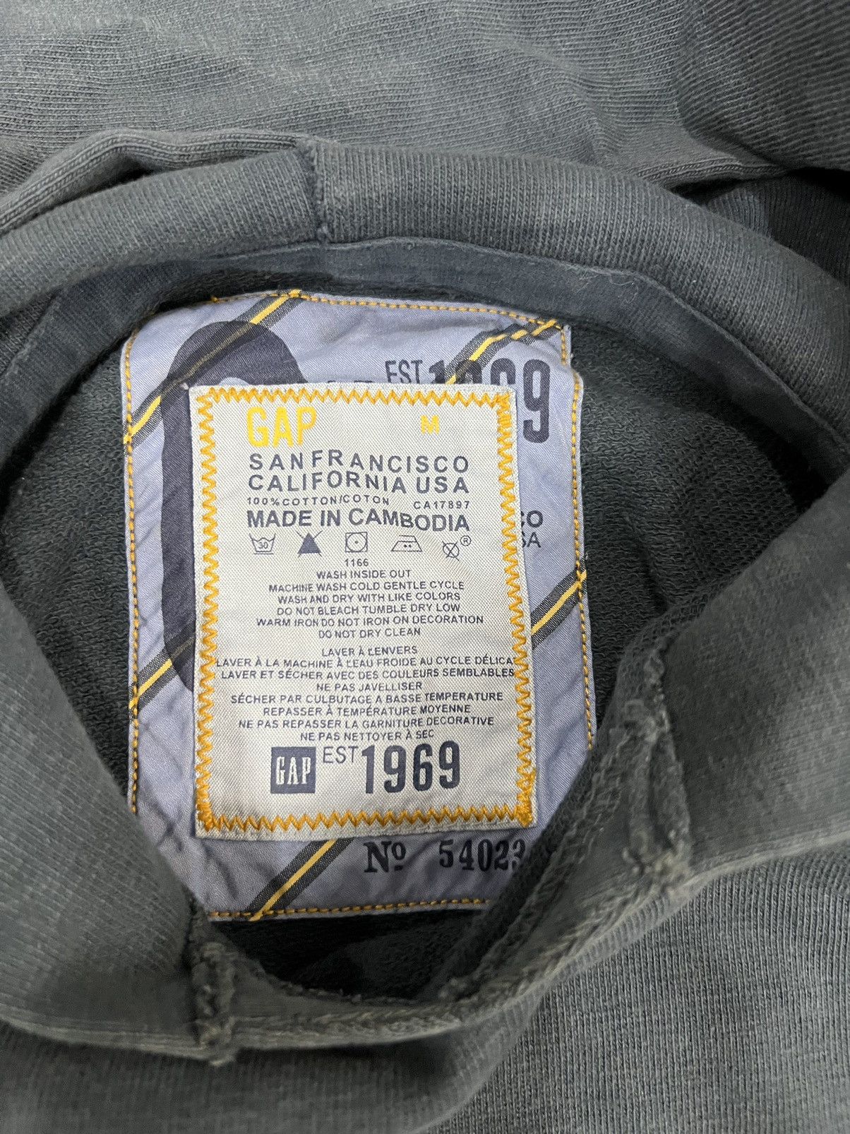 Gap Vintage Gap Hoodie Size US M / EU 48-50 / 2 - 3 Thumbnail