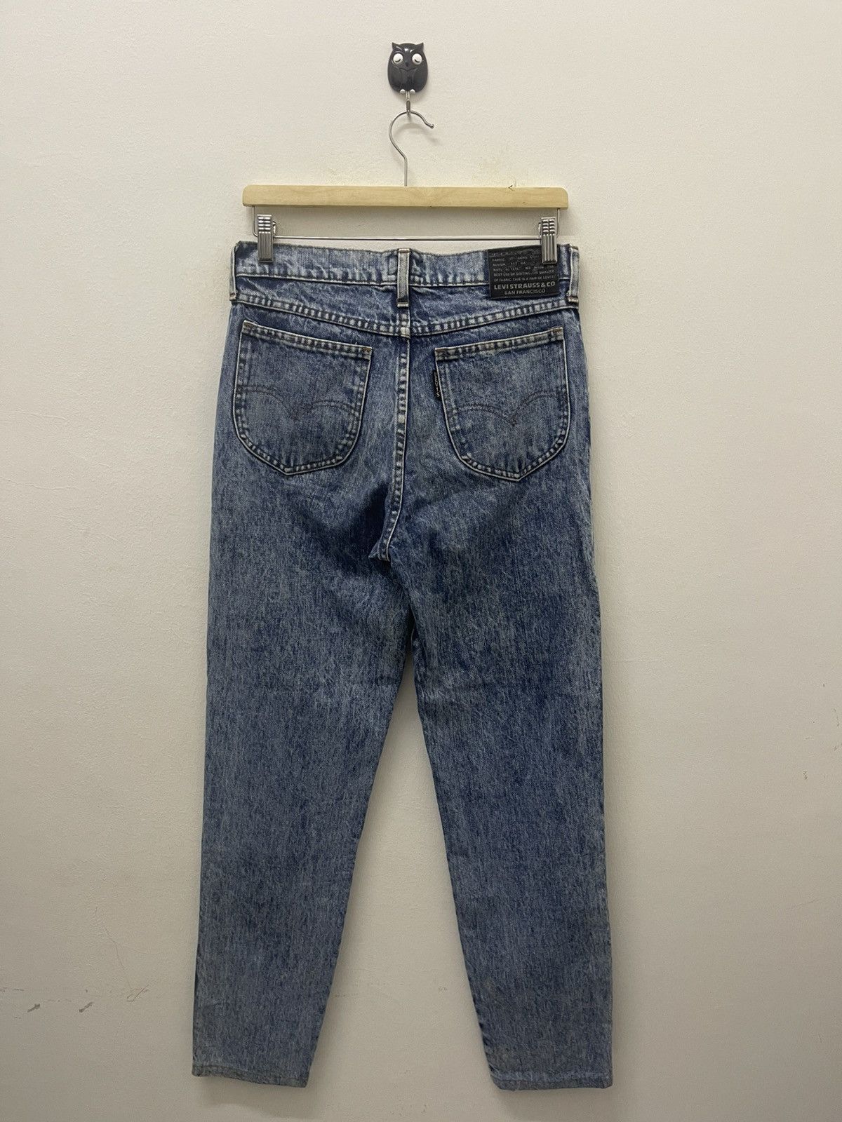 Levi's Vintage Clothing Rare Vintage LEVIS Big E Made in Japan Acid Washed Size US 31 - 1 Thumbnail