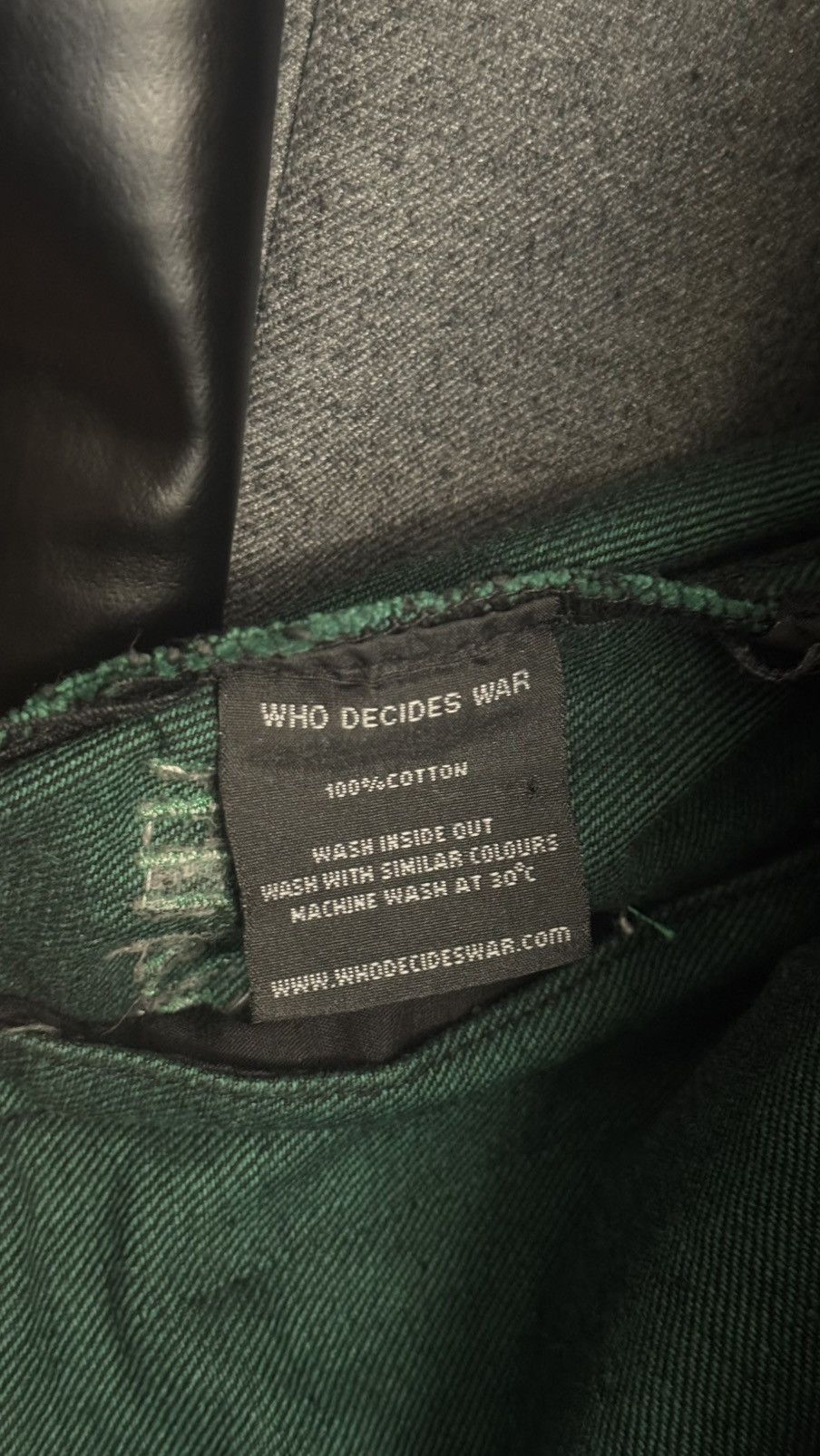 Who Decides War Who Decides War Denim Jacket Size US M / EU 48-50 / 2 - 7 Thumbnail