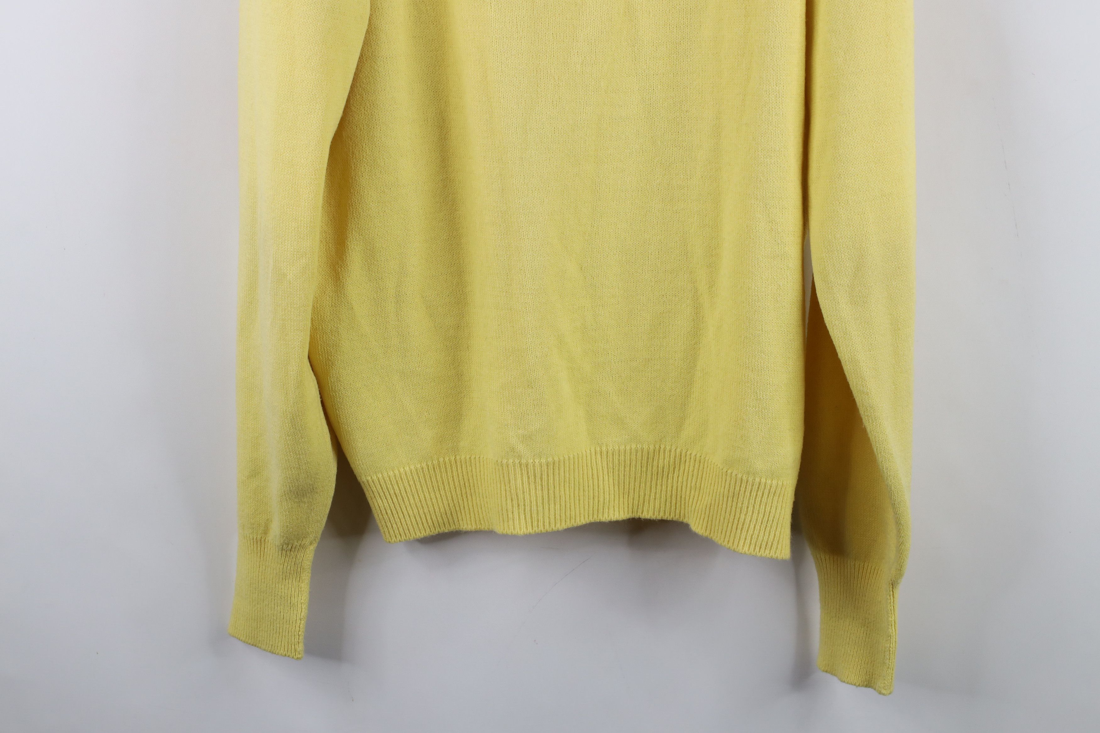 Vintage Vintage 70s Streetwear Four Horsemen Knit Sweater Yellow USA Size US M / EU 48-50 / 2 - 12 Thumbnail