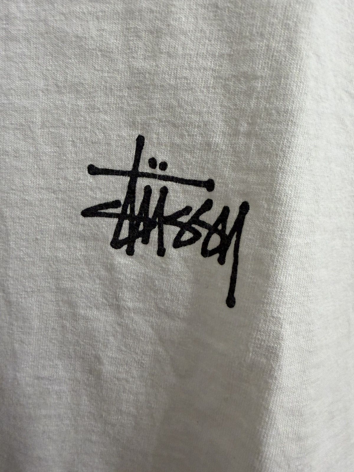 Stussy Classic Stock Logo Tee Size US M / EU 48-50 / 2 - 2 Thumbnail