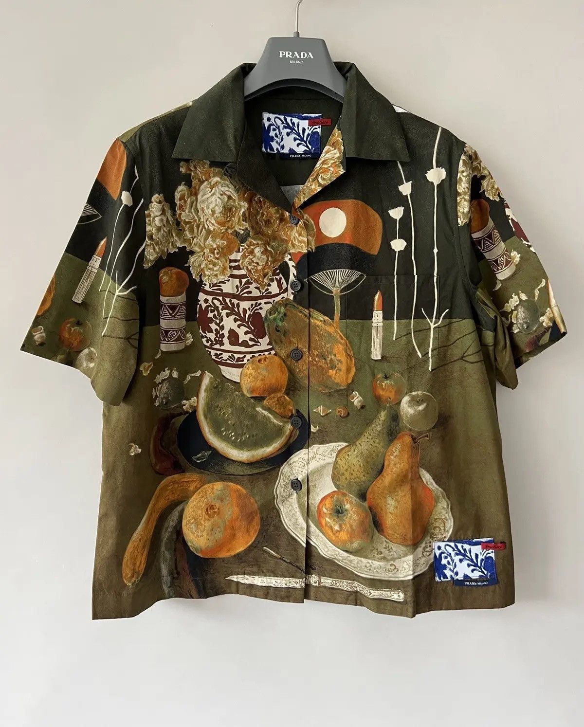 Prada Prada FW16 Christophe Chemin 'Fructidor' Shirt Size US S / EU 44-46 / 1 - 1 Thumbnail