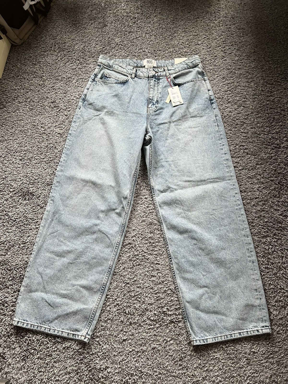Bdg Urban Outfitters BDG Blue Denim Jeans 32W 32L Size US 32 / EU 48 - 1 Thumbnail