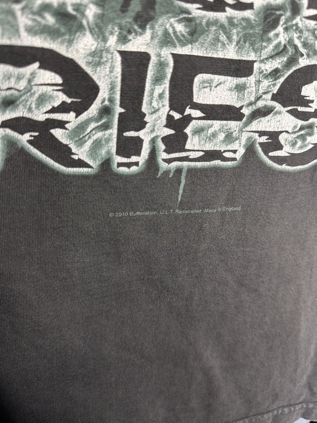 Other Suffocation 2010 Come Hell Or High Priest Death Metal Long Size US L / EU 52-54 / 3 - 8 Thumbnail