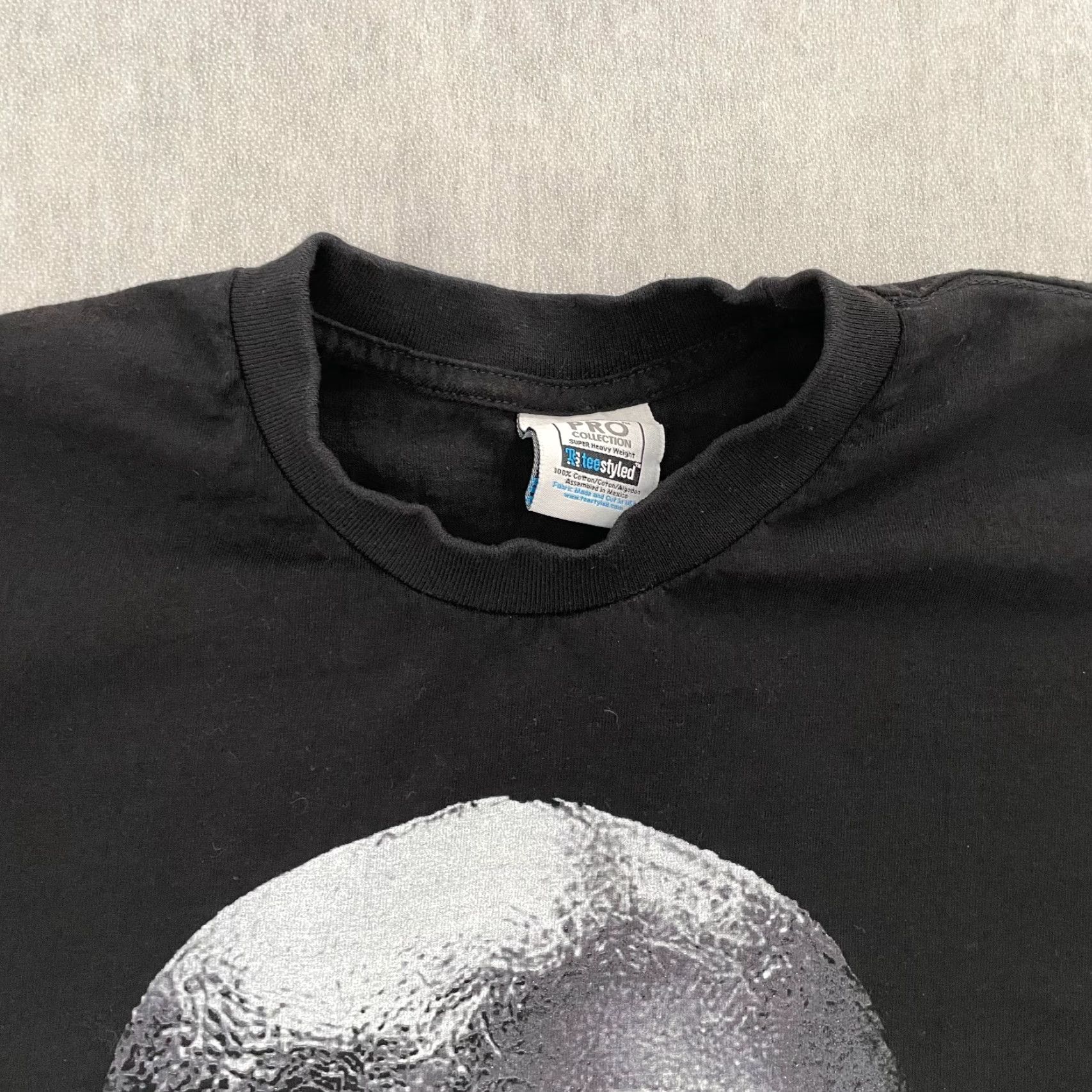 Vintage VINTAGE Air Jordan T-Shirt Mens Large Black Crew Neck Short Sleeve Graphic Retro Sports Size US L / EU 52-54 / 3 - 3 Thumbnail