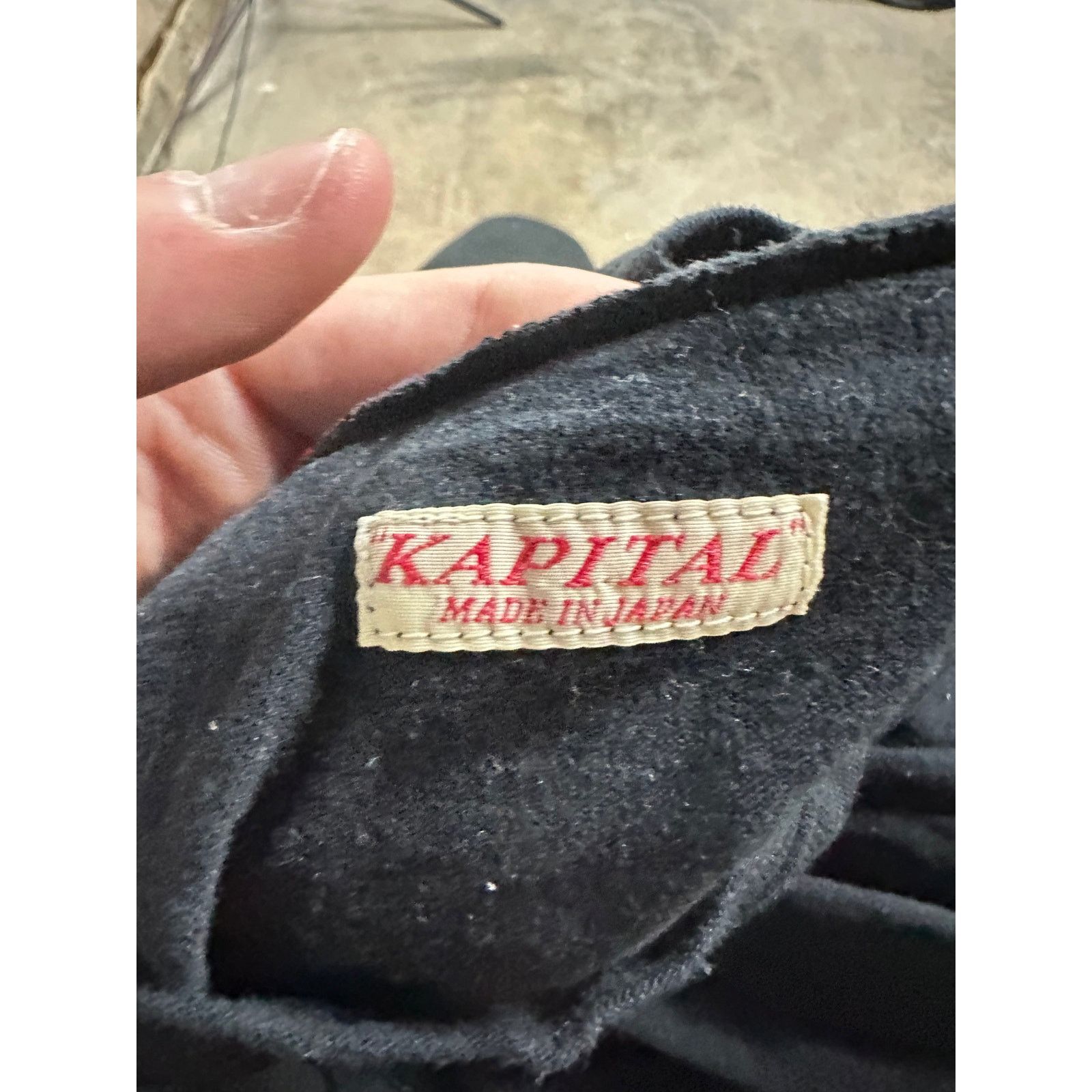 Kapital Kapital Smiley Tee Black Used Large Size US L / EU 52-54 / 3 - 5 Thumbnail