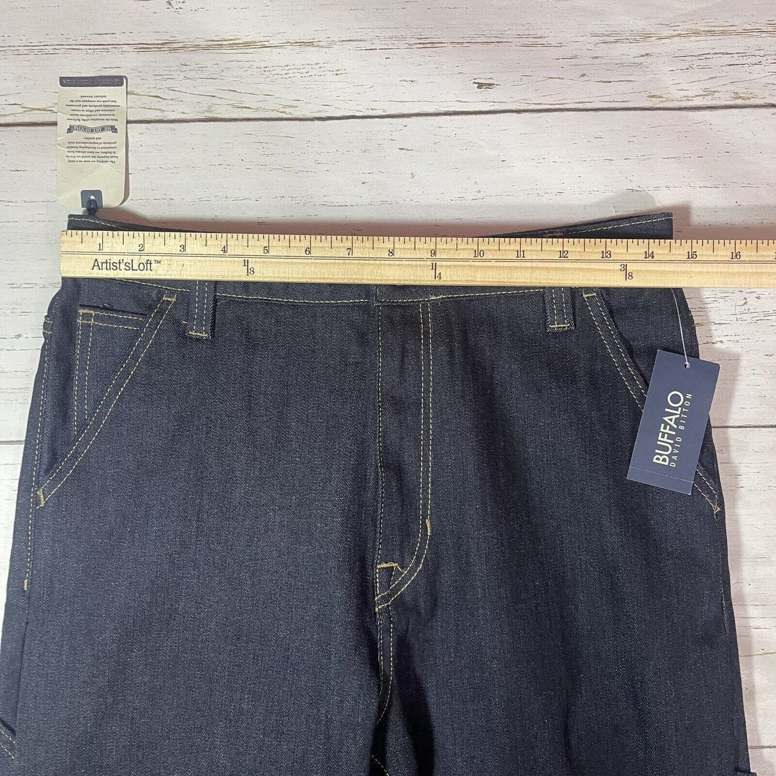 Buffalo David Bitton Buffalo David Bitton Jeans Women 29 High Rise Carpenter Jada Size 29" - 5 Thumbnail
