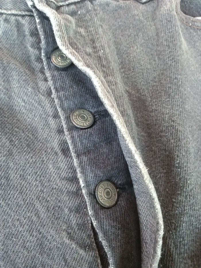 Levi's × Vintage 80s Vintage Levis 501 Made In USA Distressed Jeans 36x32 Size US 36 / EU 52 - 7 Thumbnail