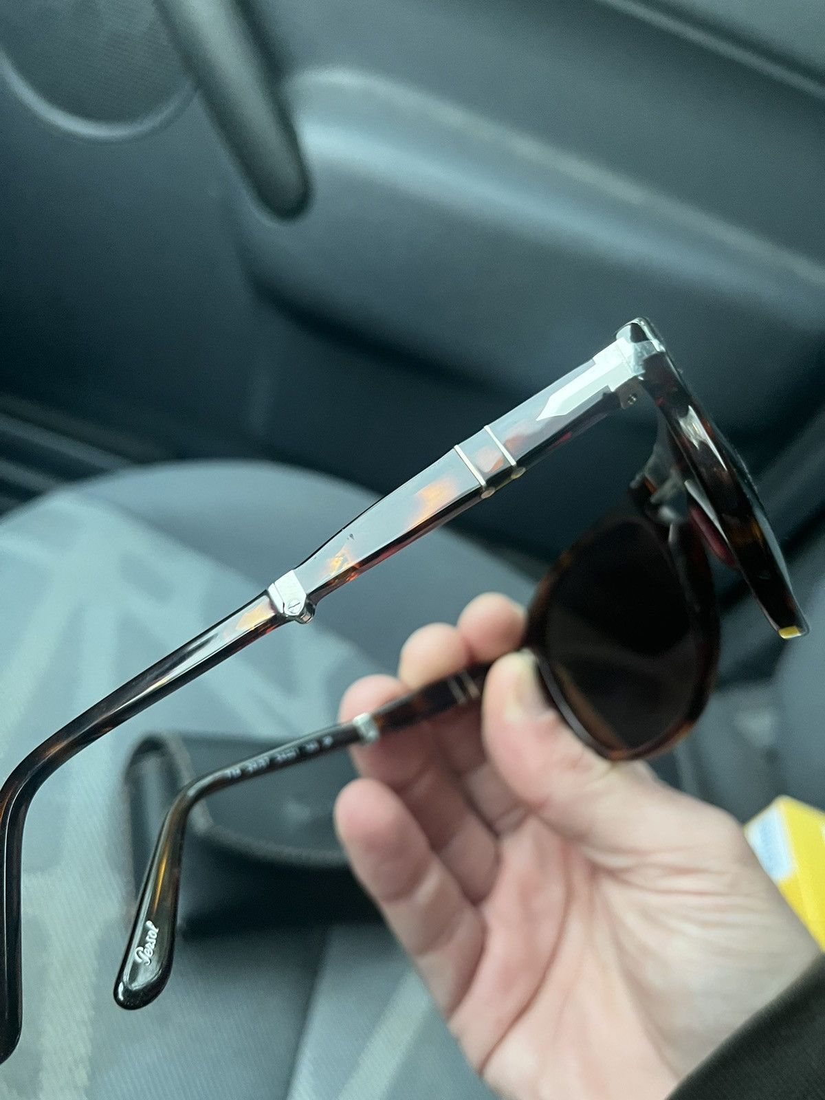 Verres De Rechange Persol 714 54/51 Marron - Pièces Originales, Neufs Avec étiquette