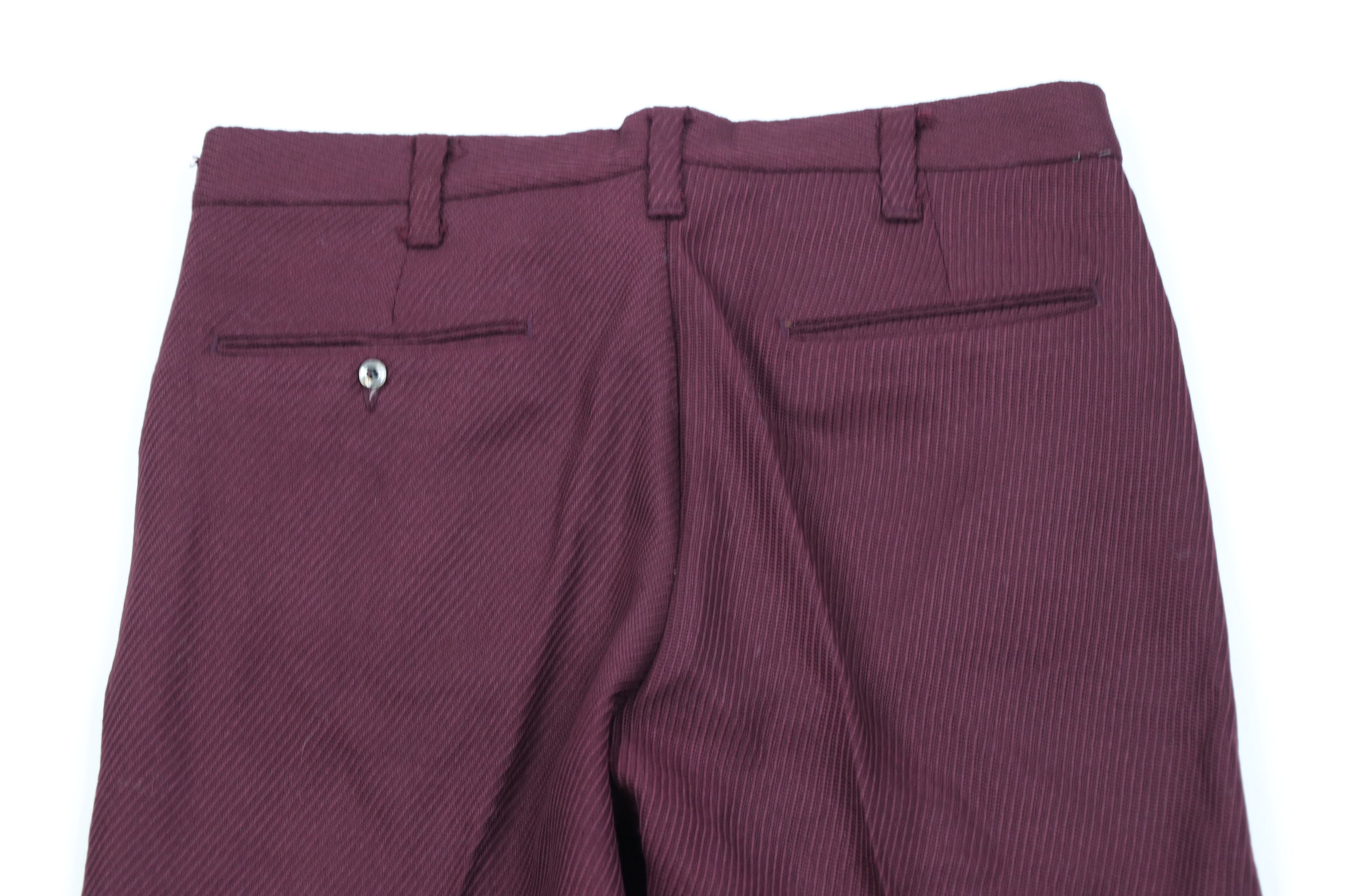 Lee Vintage 70s Lee Ribbed Knit Corduroy Bell Bottoms Pants USA Size US 34 / EU 50 - 10 Thumbnail