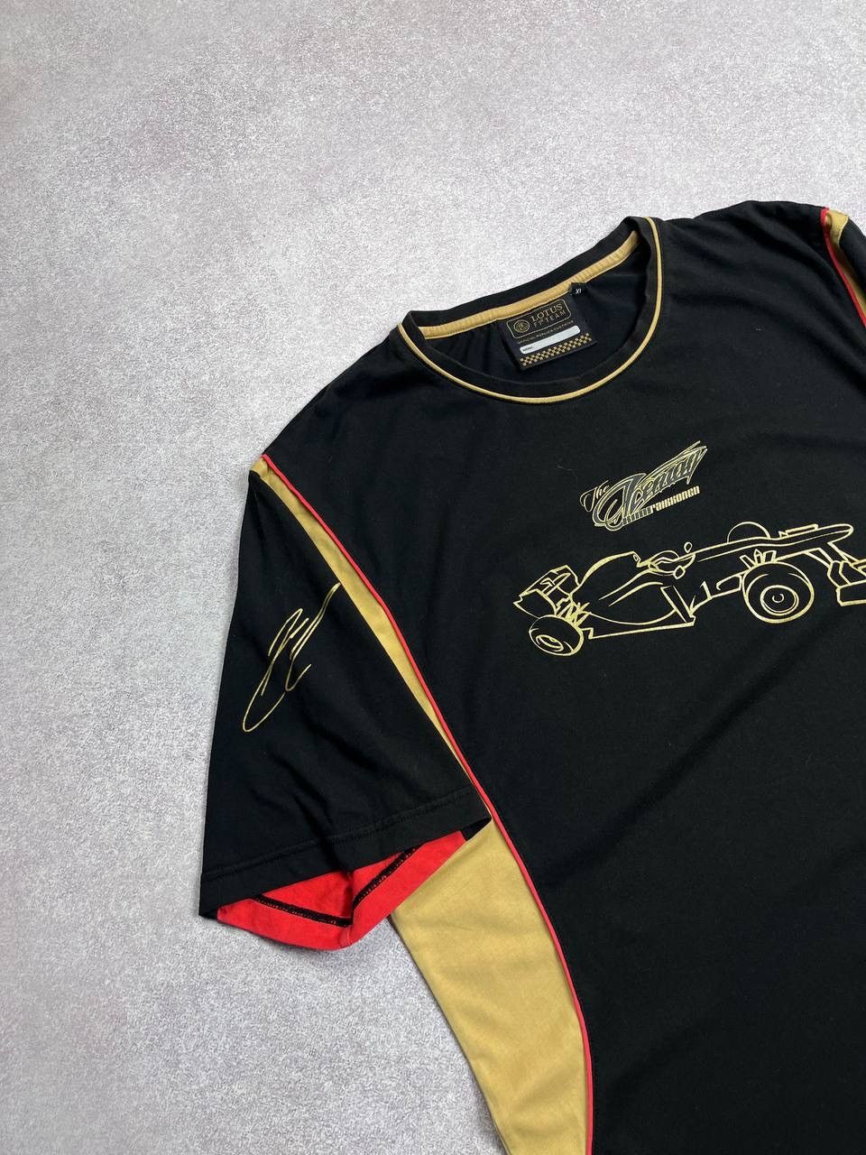 Vintage Vintage Lotus F-1 Team Racing Boxy T-shirt Y2K XL Size US XL / EU 56 / 4 - 4 Thumbnail