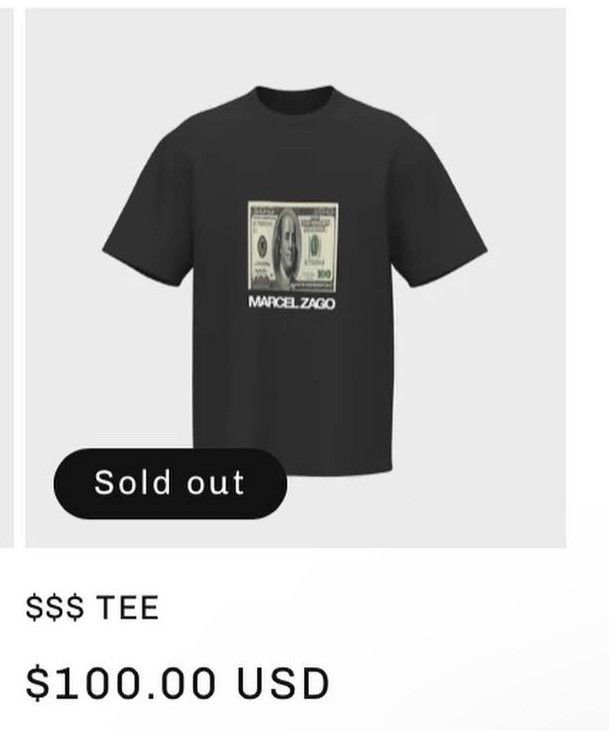 Marcel Zago Marcel Zago $$$ Tee Size US L / EU 52-54 / 3 - 2 Thumbnail