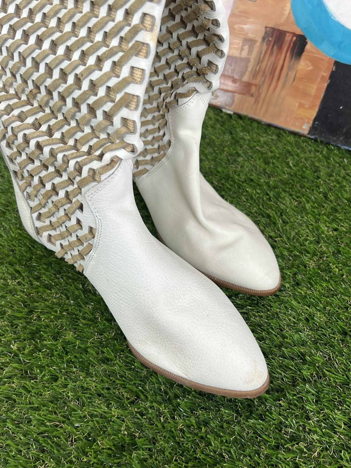 Cowboy Equipment Vintage streetwear Y2k Leather Sancho Cowboy Boots Size 39 Size US 9 / IT 39 - 3 Thumbnail