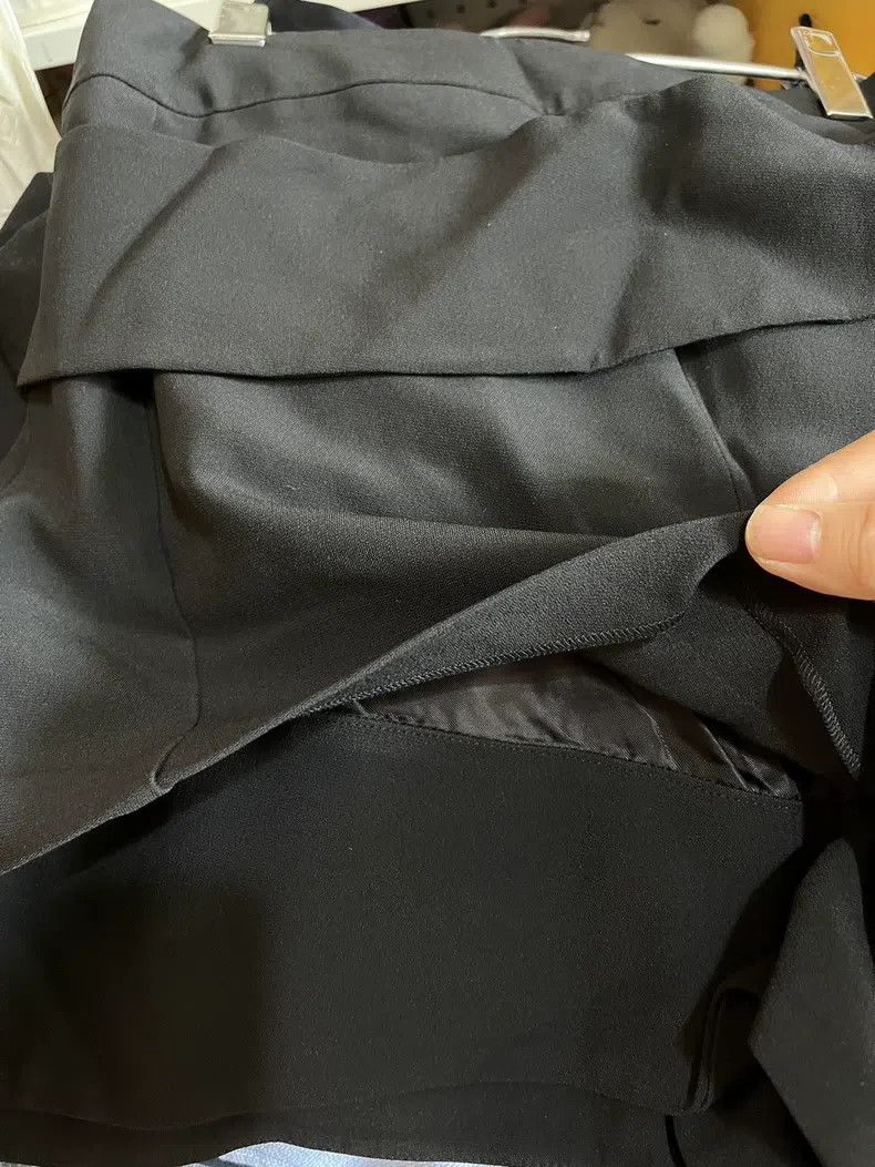 Givenchy Givenchy Black Mini Skirt Size 39" - 9 Thumbnail