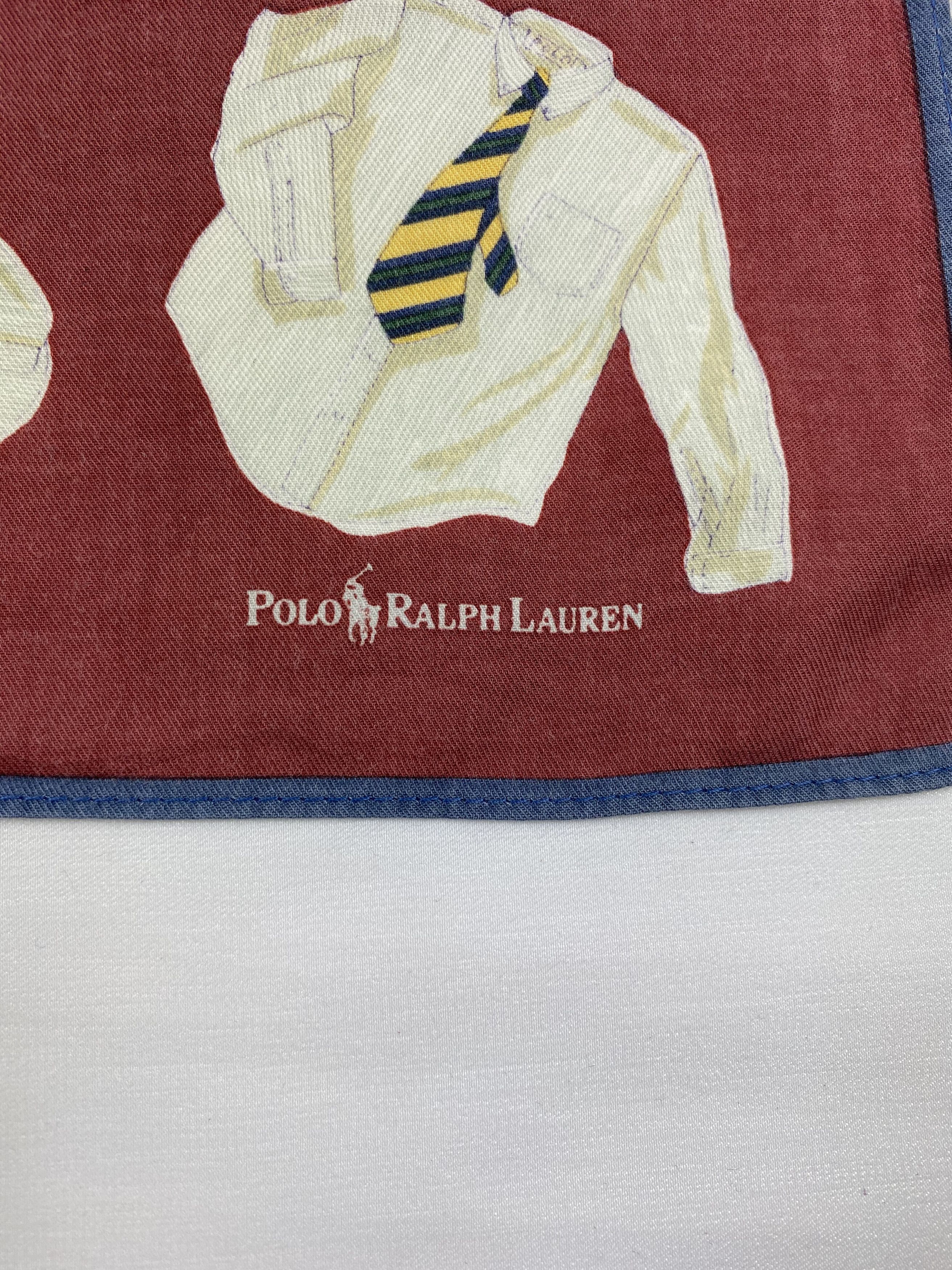 Polo Ralph Lauren × Vintage Polo Ralph Lauren Handkerchief / Bandana / Neckerchief Size ONE SIZE - 5 Thumbnail