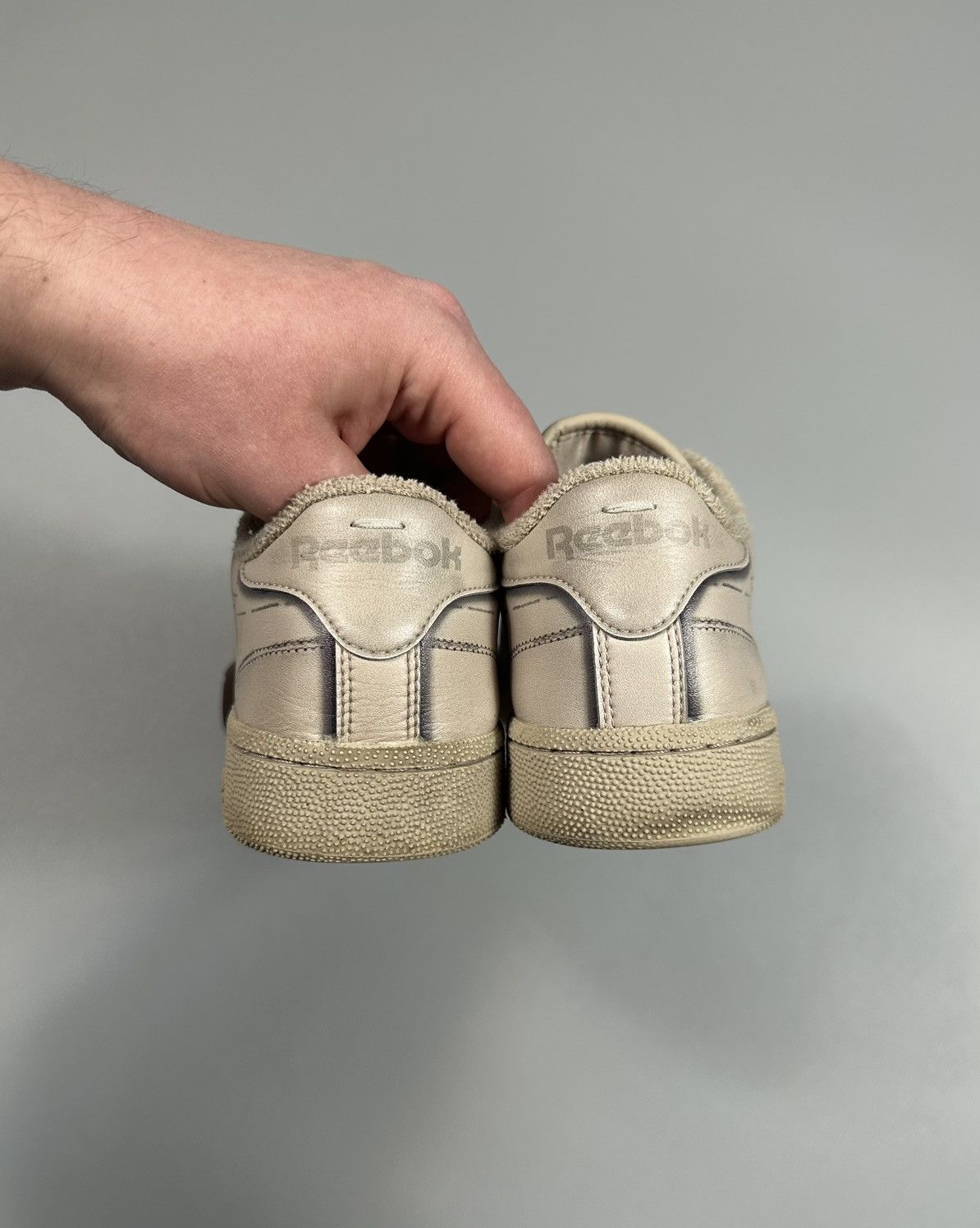 Maison Margiela × Reebok Reebok x Maison Margiela Project 0 Club C Low Top Sneakers Size US 7.5 / EU 40-41 - 9 Thumbnail