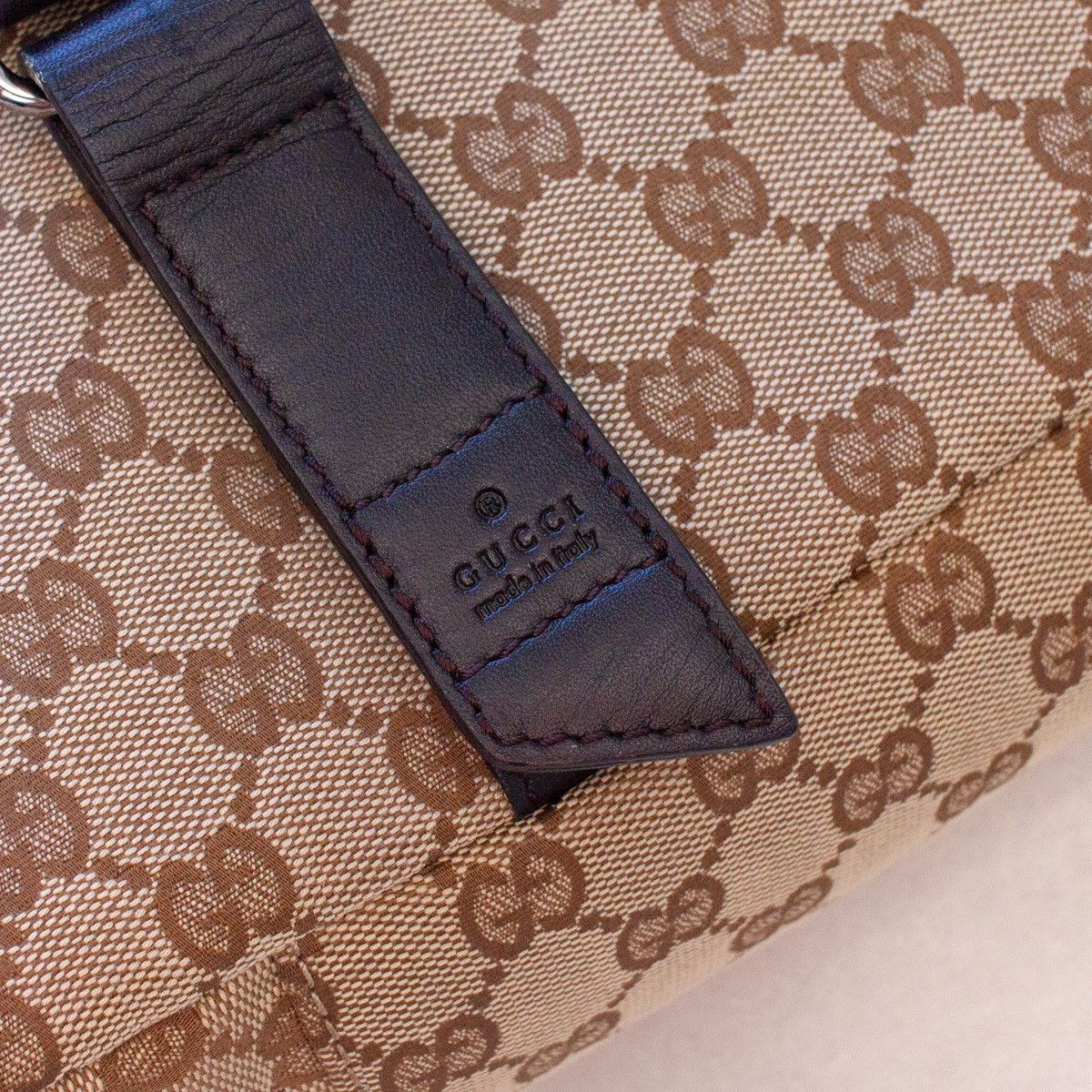 Gucci × Tom Ford 1,7k$ GUCCI Double Belt Flap Unisex Messenger GG Monogram Size ONE SIZE - 15 Thumbnail