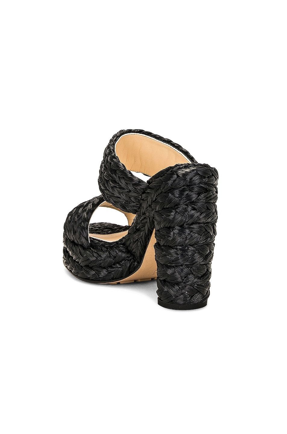 Bottega Veneta o1n1vont1125 Canalazzo Sandals in Black Size US 6.5 / IT 36.5 - 3 Thumbnail