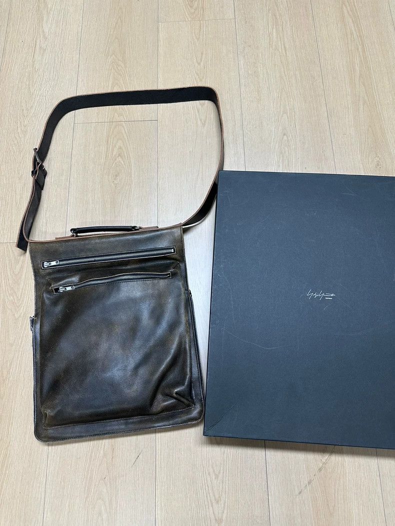 Yohji Yamamoto yohji yamamoto Double-layer briefcase three-dimensional sa Size ONE SIZE - 1 Thumbnail