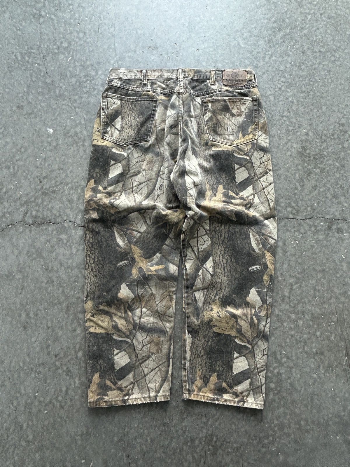 Wrangler Vintage 90s Wrangler Realtree Double Knee Jeans 38x30 Size US 38 / EU 54 - 7 Thumbnail