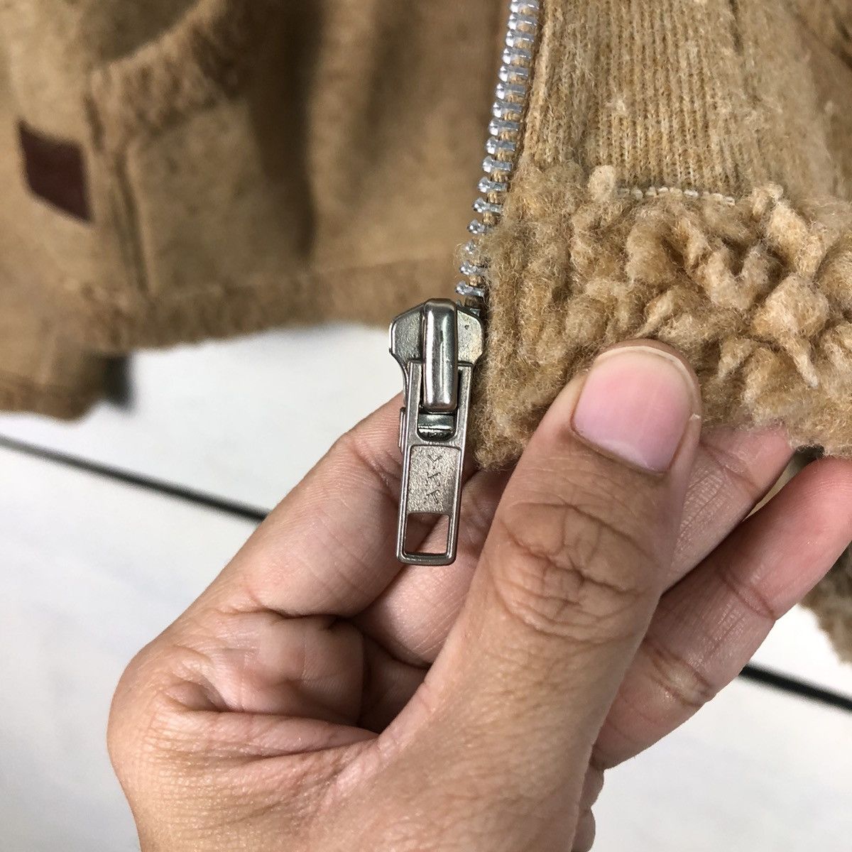 Japanese Brand 📌Vintage Dip Pile Sherpa Fleece Jacket Penfield Size US M / EU 48-50 / 2 - 17 Thumbnail