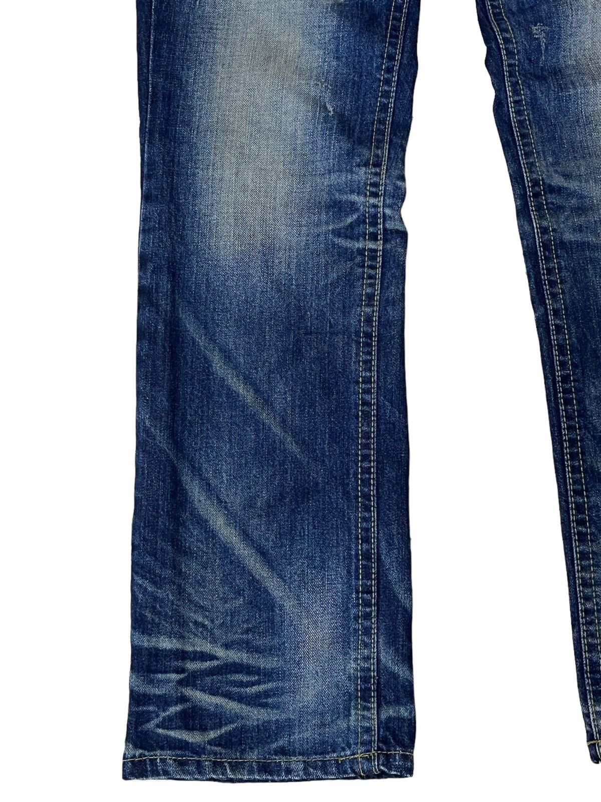 Japanese Brand Y2K FASHION YOSHITOMO NARA LOLITA DRAWSTRING WAIST JEANS Size US 32 / EU 48 - 6 Thumbnail