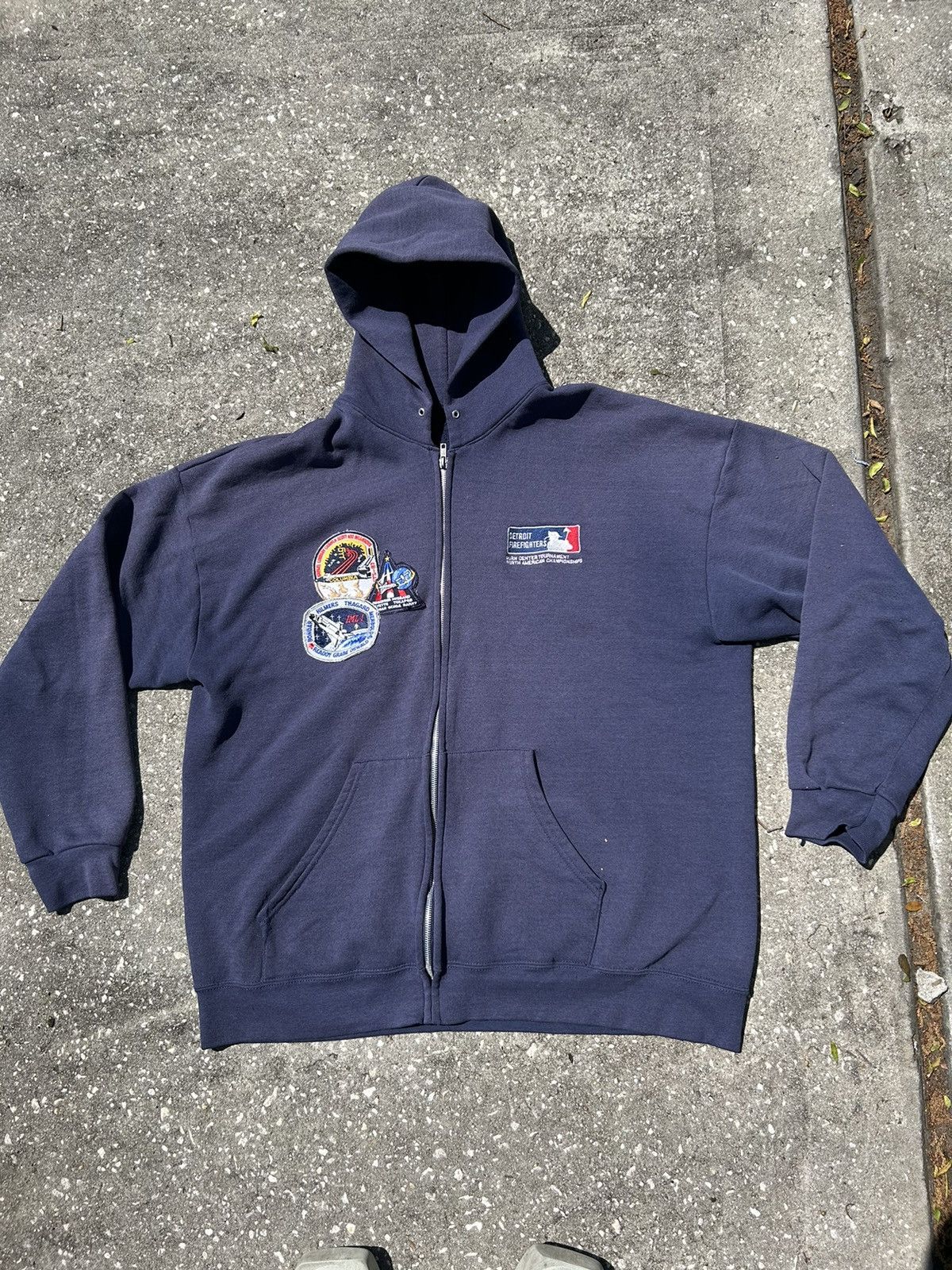Other 1/1 Your World space launch patches patchwork hoodie Size US XXL / EU 58 / 5 - 1 Thumbnail