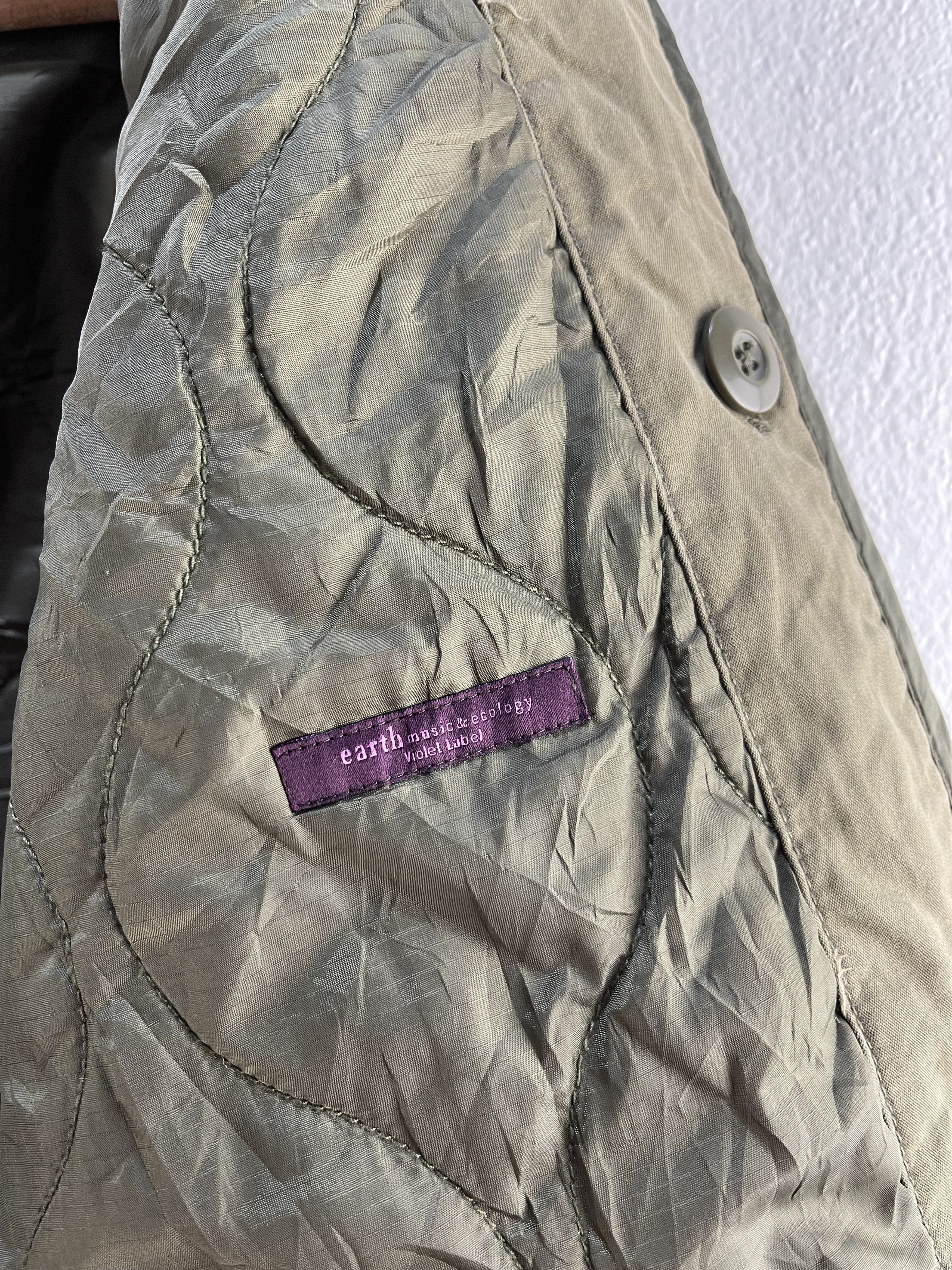 Avirex × Japanese Brand Vintage Avirex X Earth Music & Ecology Fish Tail Parka Jacke Size US S / EU 44-46 / 1 - 12 Thumbnail