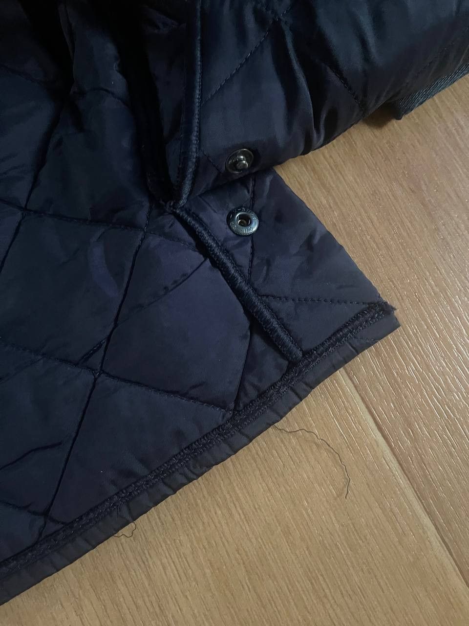 Barbour × Vintage Quilted Bomber Jacket Barbour Size YМ Size S / US 4 / IT 40 - 15 Thumbnail