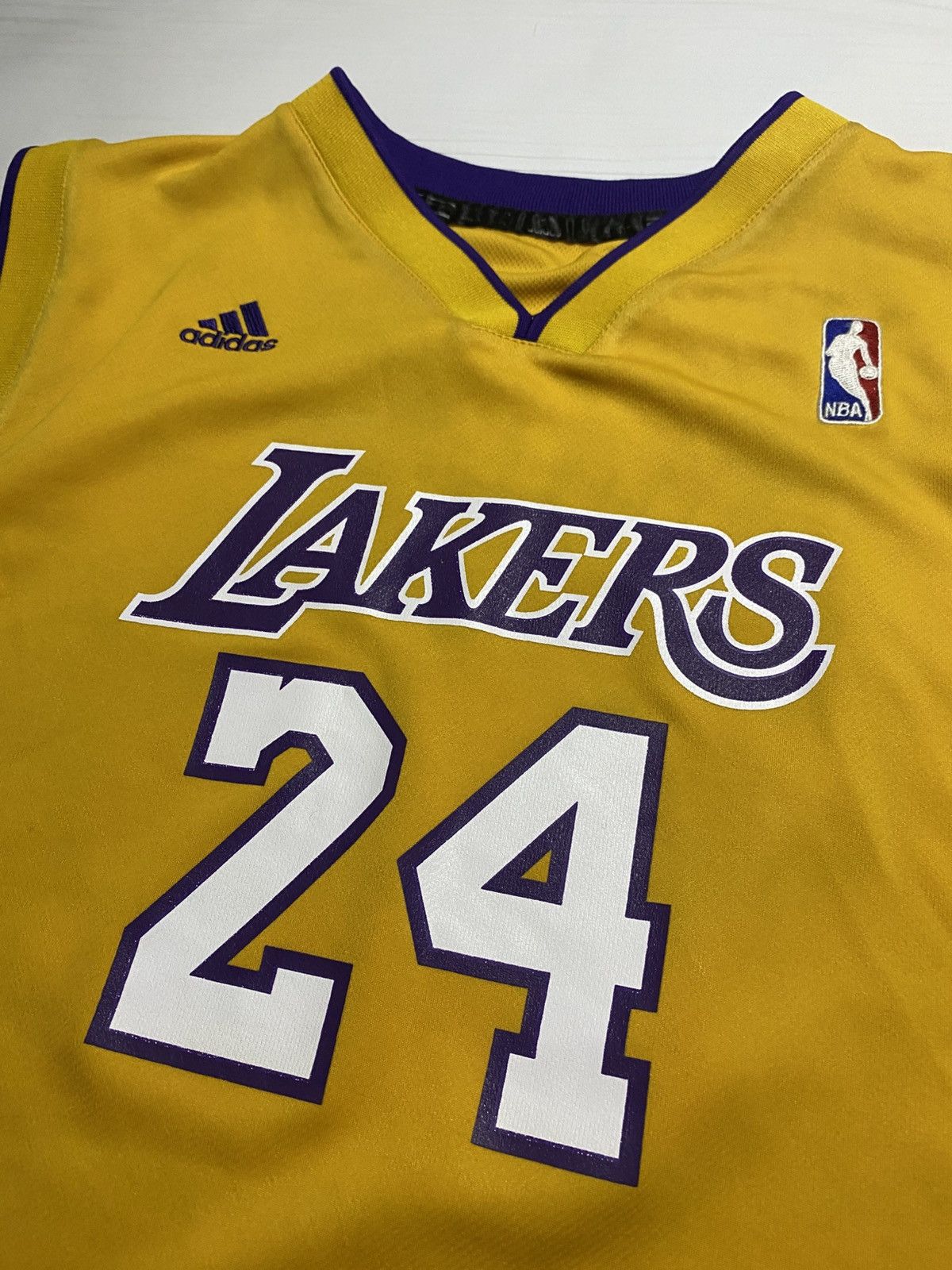 Adidas × NBA Vintage Adidas L.Lakers #24 Bryant jersey y2k NBA Size US XL / EU 56 / 4 - 10 Thumbnail